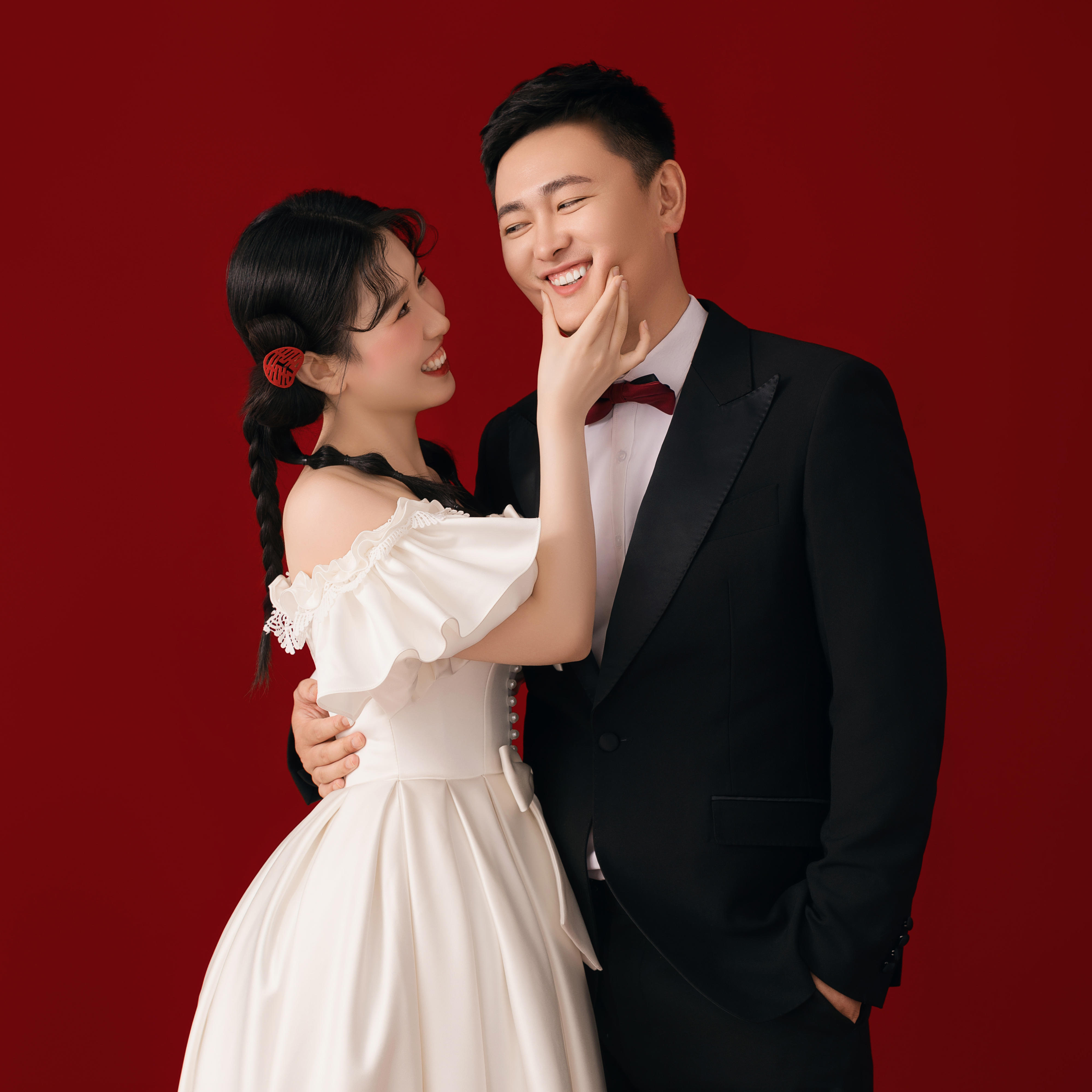 甜到心坎里的喜嫁婚纱照