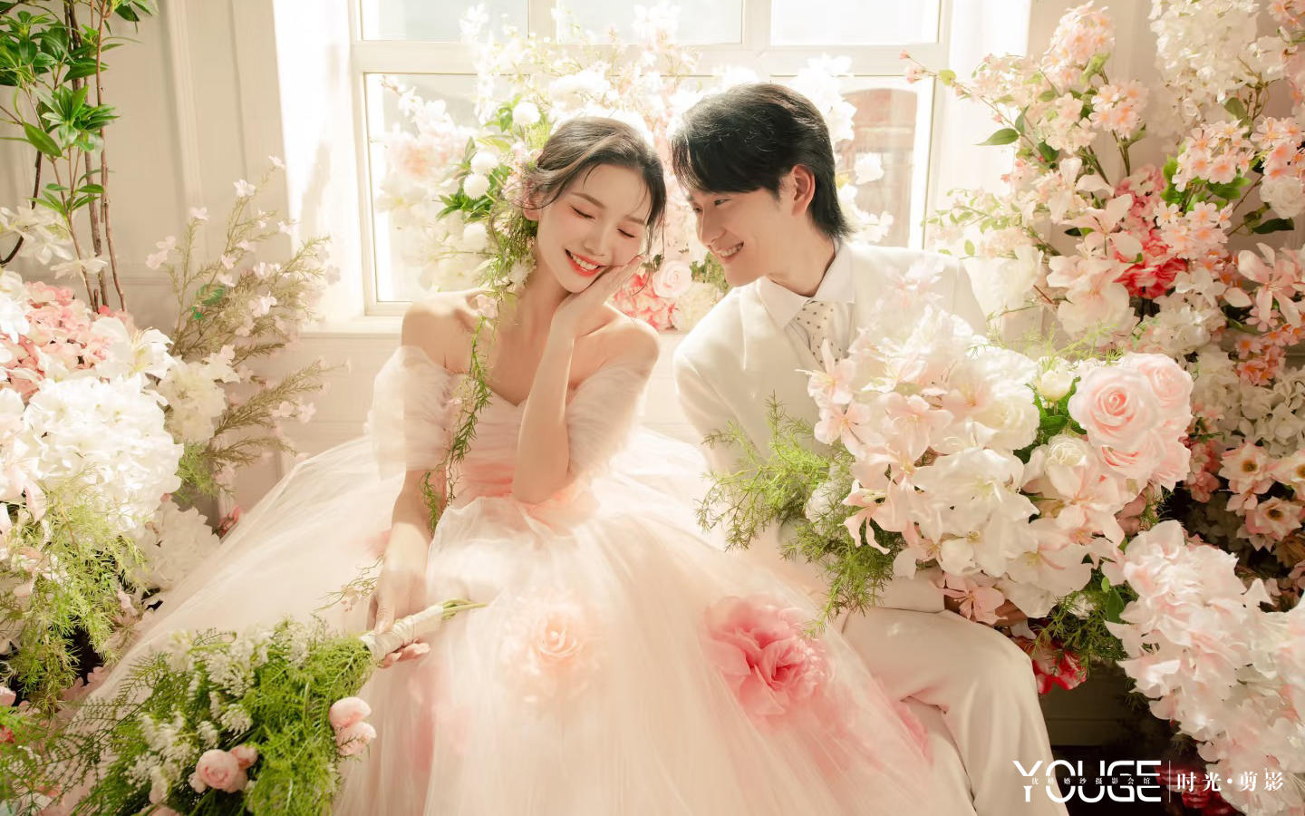 【優(yōu)格】花房少女系婚紗照~輕氧甜美少女