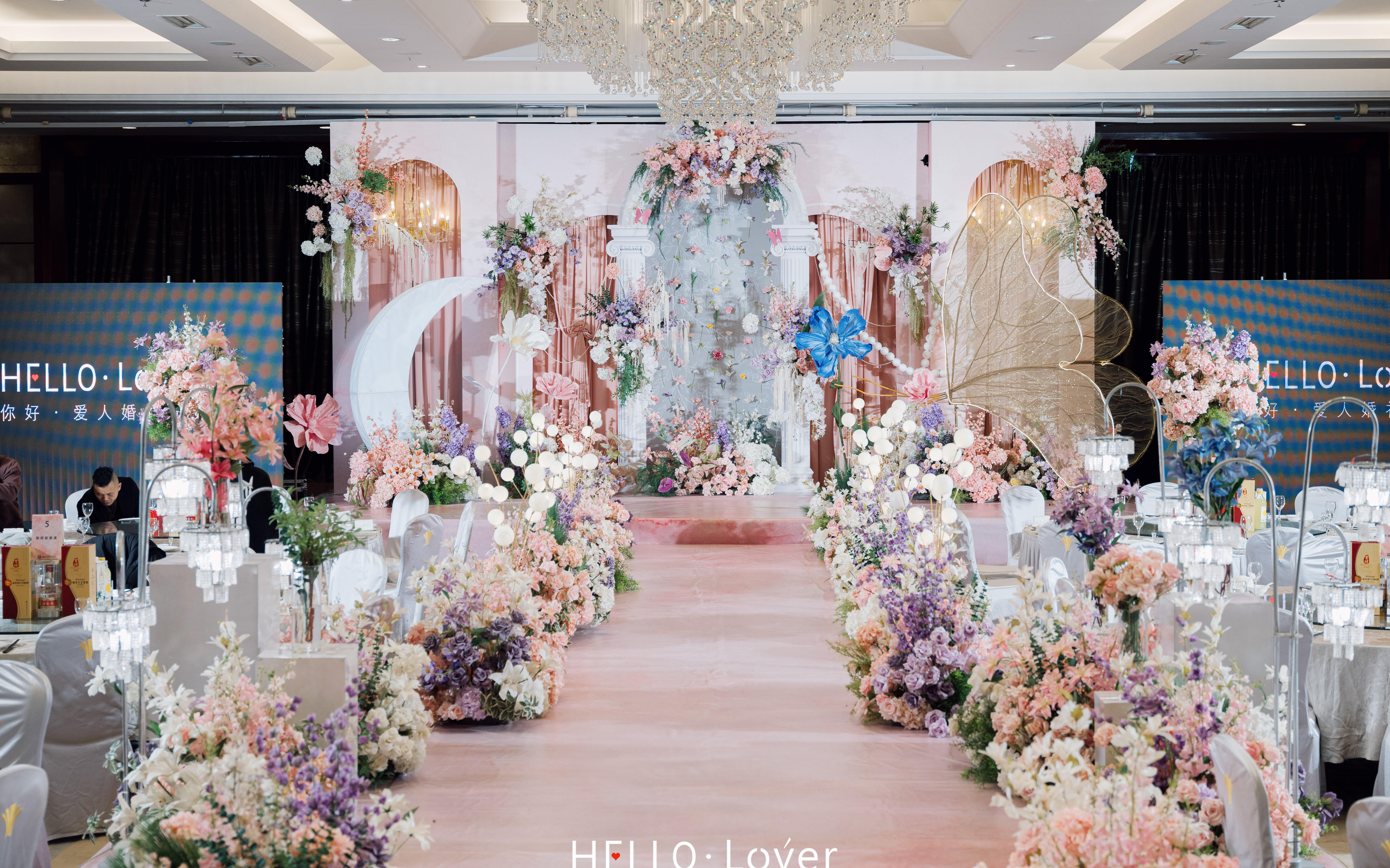 hello.lover婚礼|粉色法式浪漫婚礼