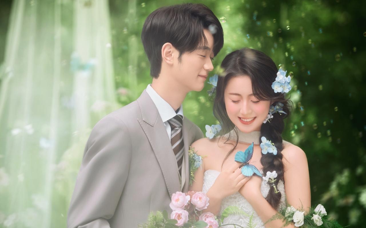 巴中婚紗照|夢幻秋千婚紗照