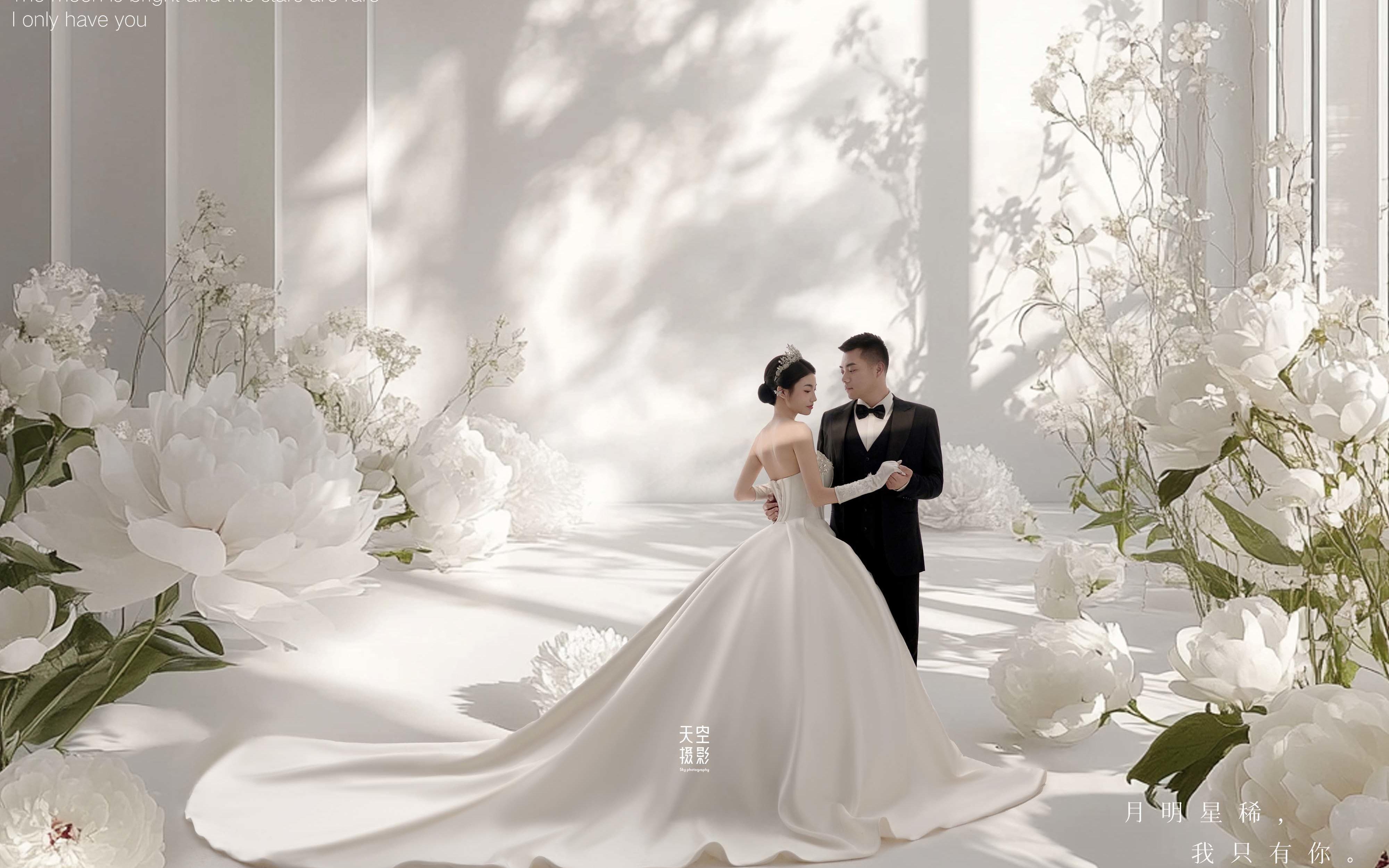程先生&王女士【室内婚纱照】