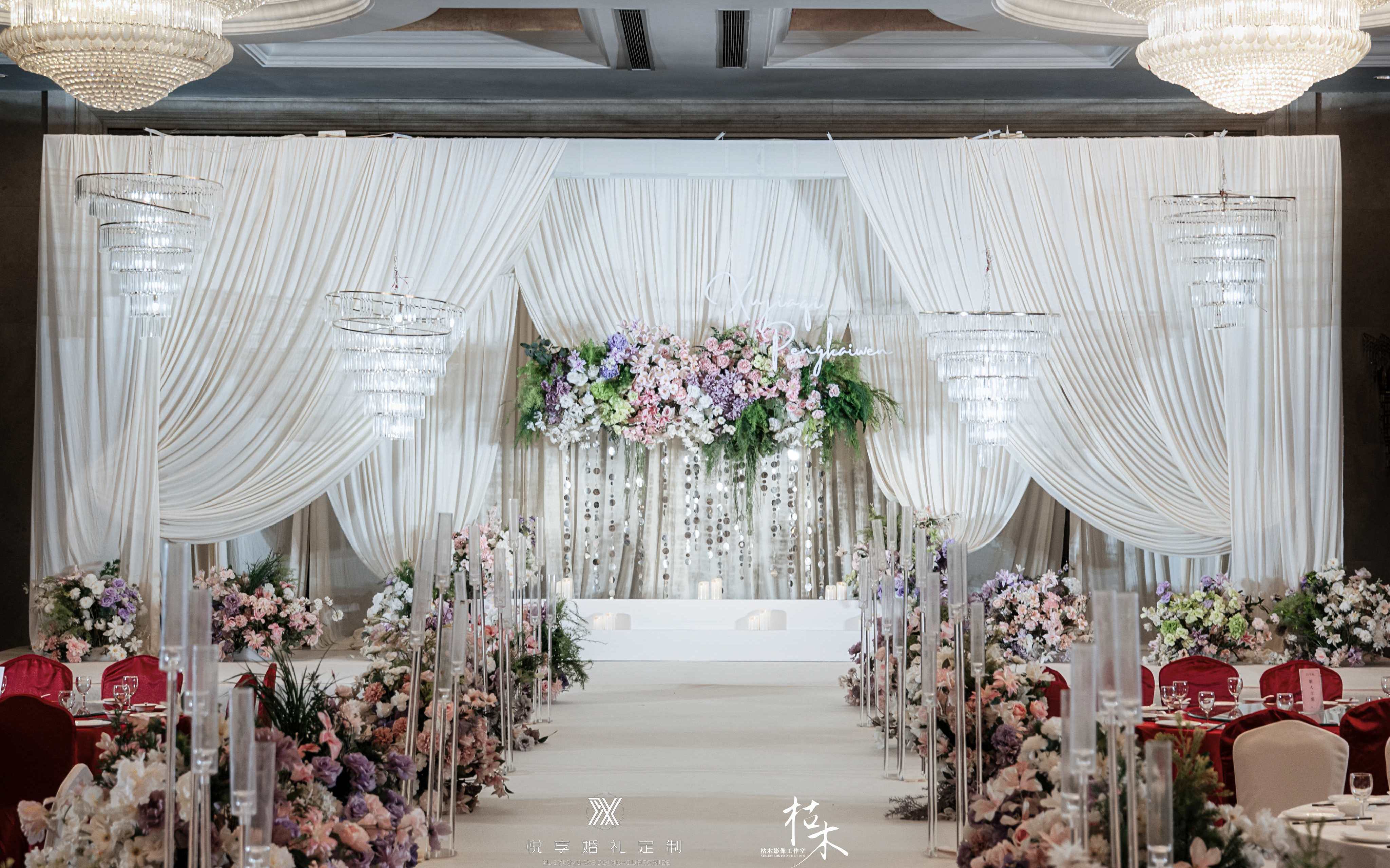 【悦享婚礼】白色系韩式女主氛围感婚礼