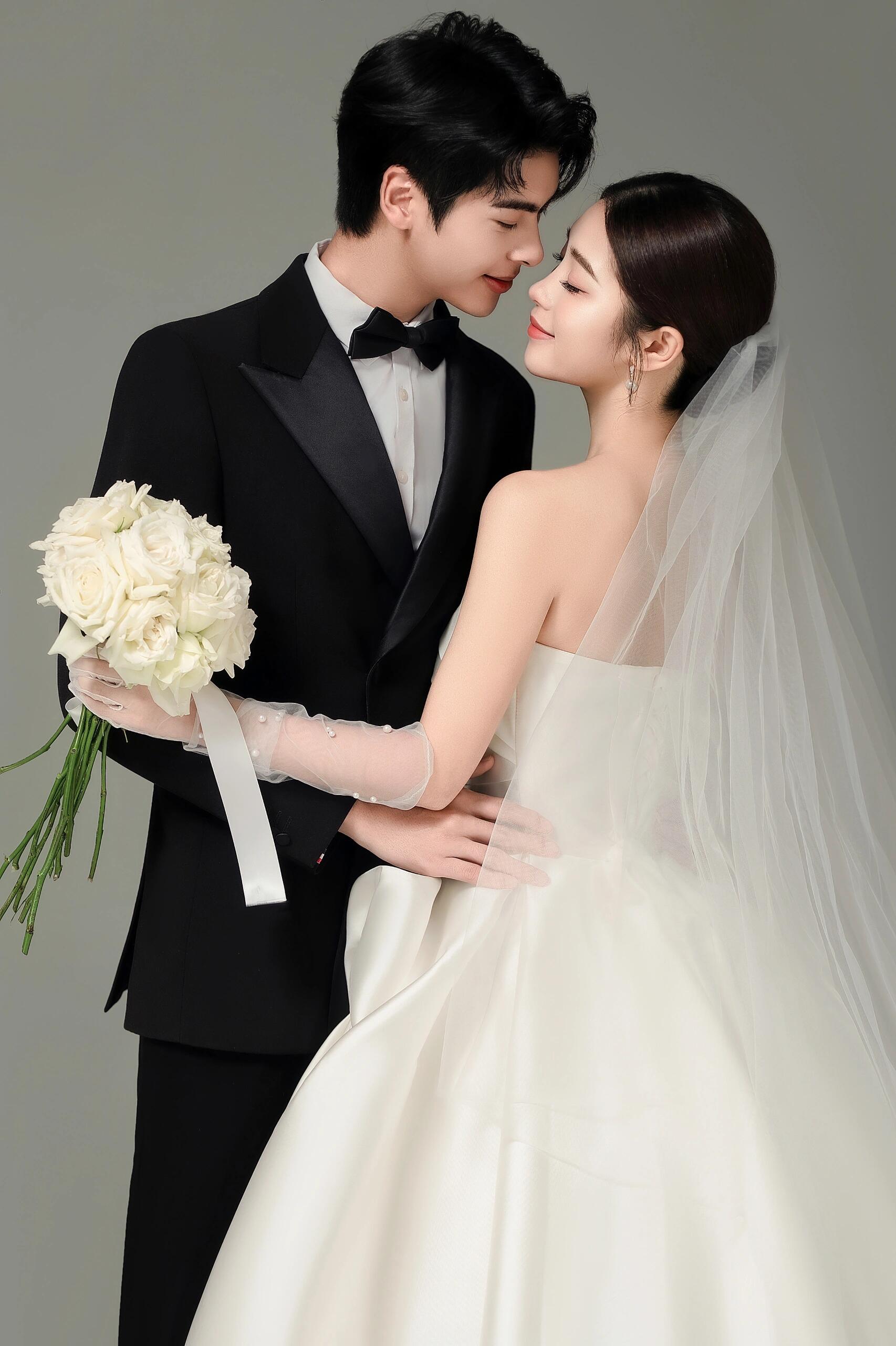 【内外景双拍】2内2外婚纱照｜小清新韩式婚纱照