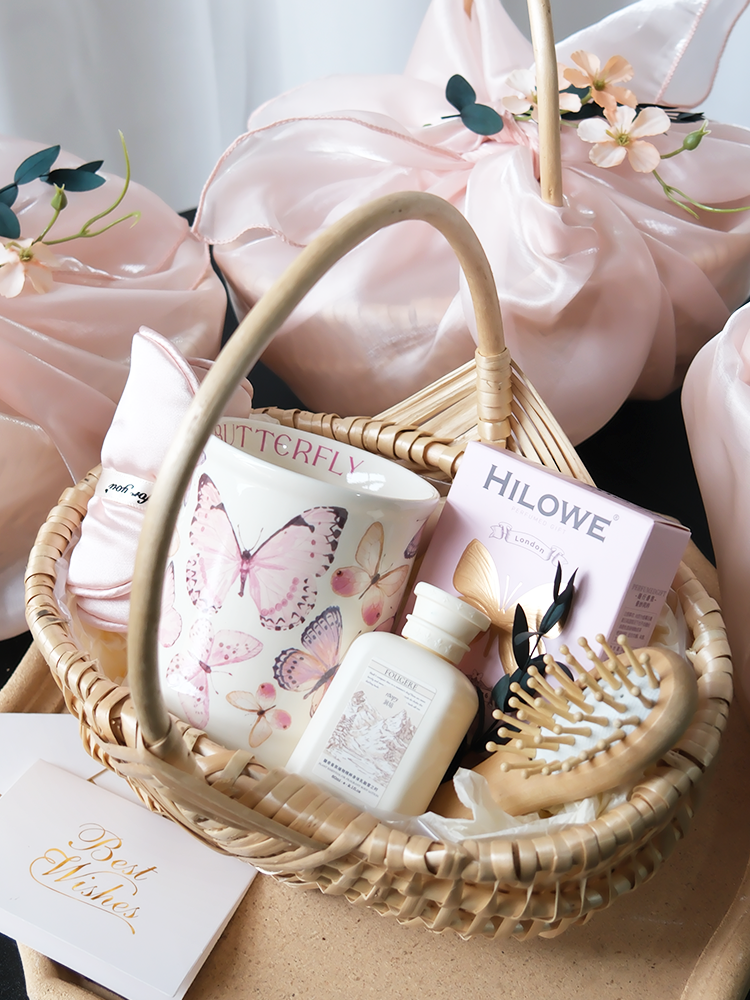 流光系列 伴娘伴手礼女森系手提篮高级感结婚答谢S2397