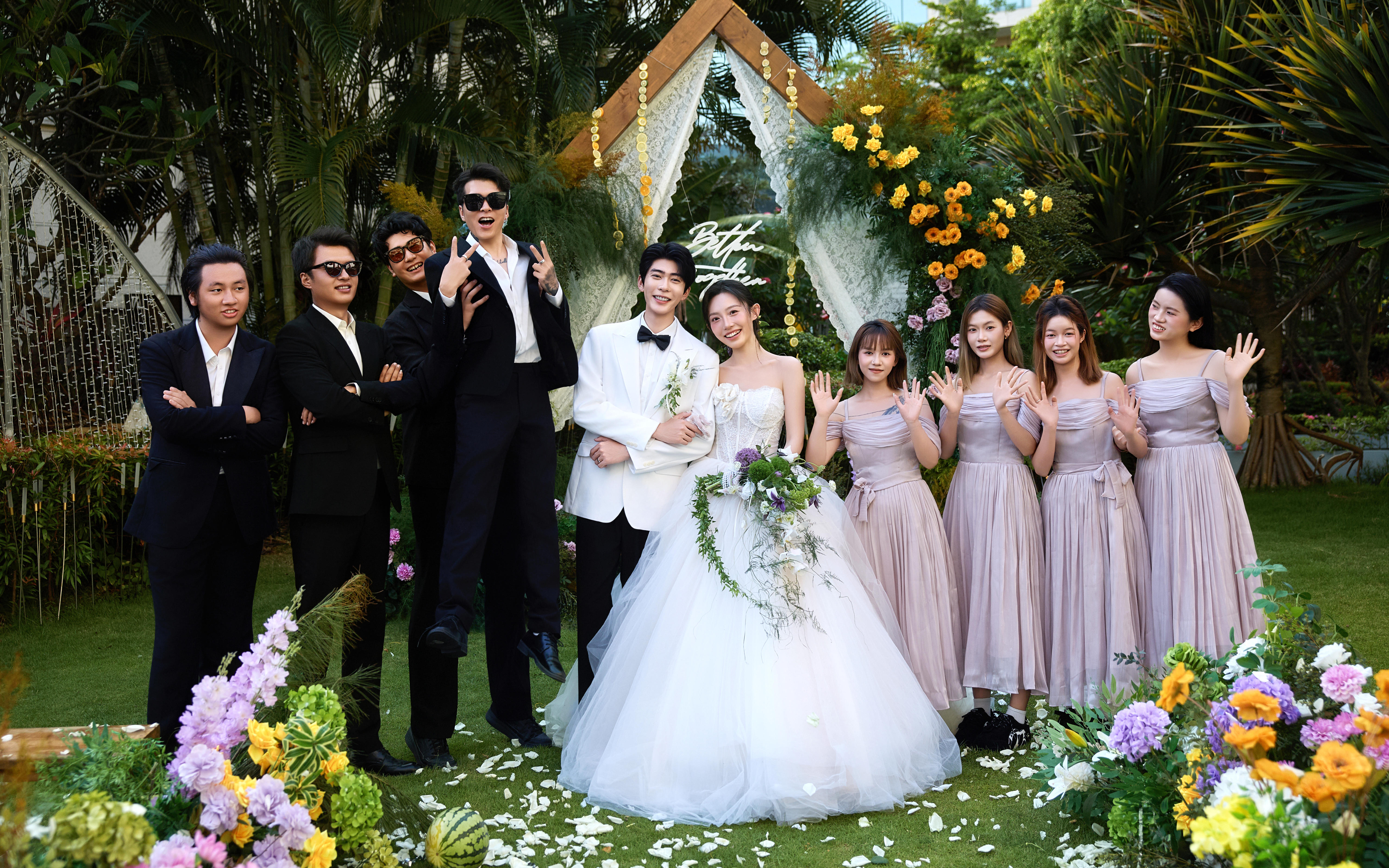 婚礼仪式+婚前影像+旅拍婚纱照+晚宴