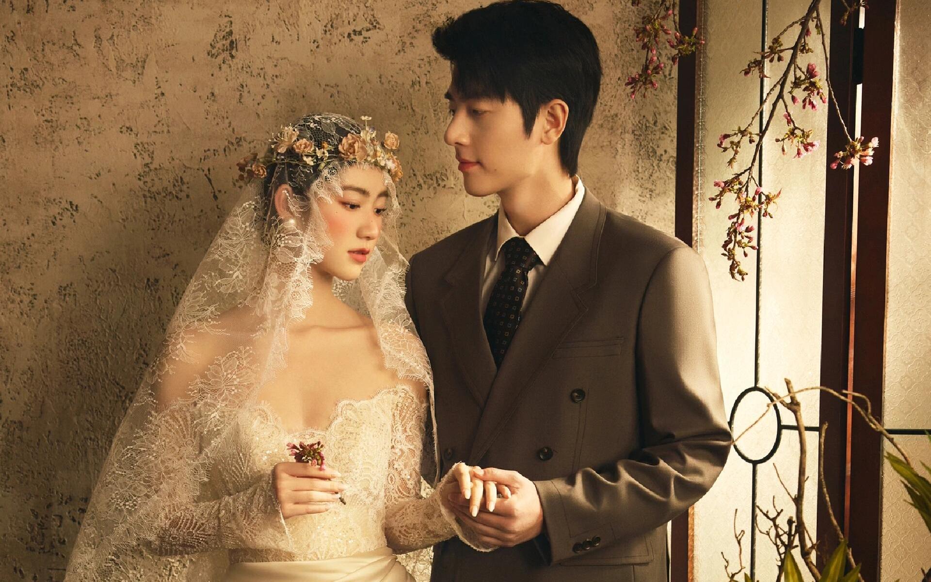 十光堇 | 美神降临✨一眼就沦陷的法式复古婚纱照