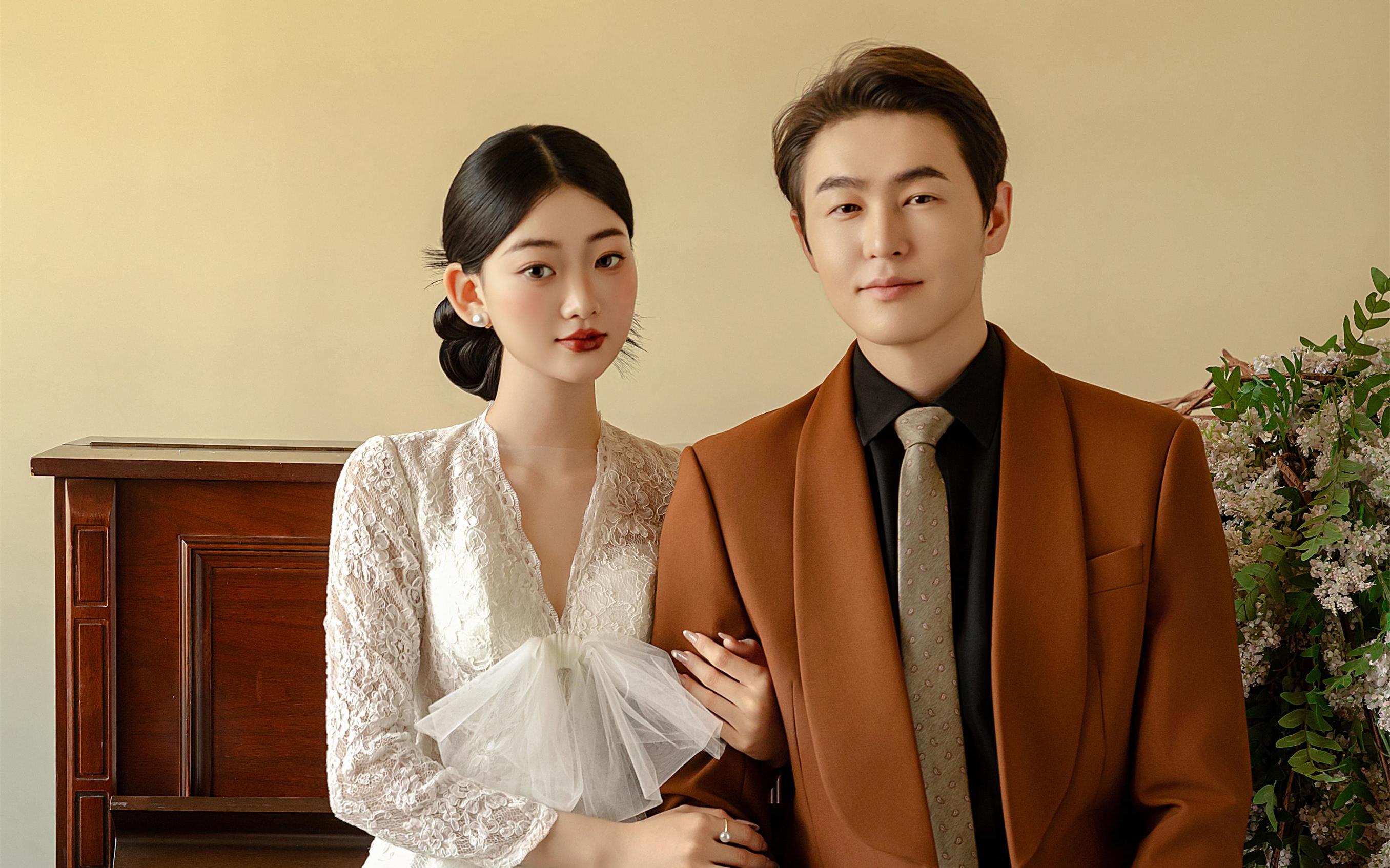 『爱的乐章』🎵永远偏爱法式复古婚纱照‼️