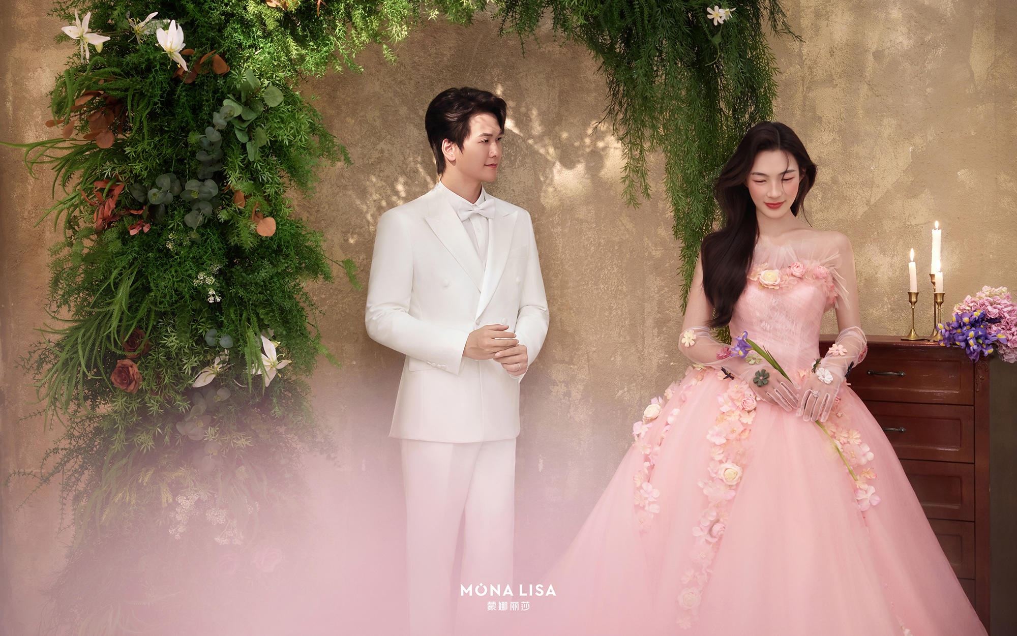 安康婚纱照丨浪漫花房💐谁看见不说一句甜
