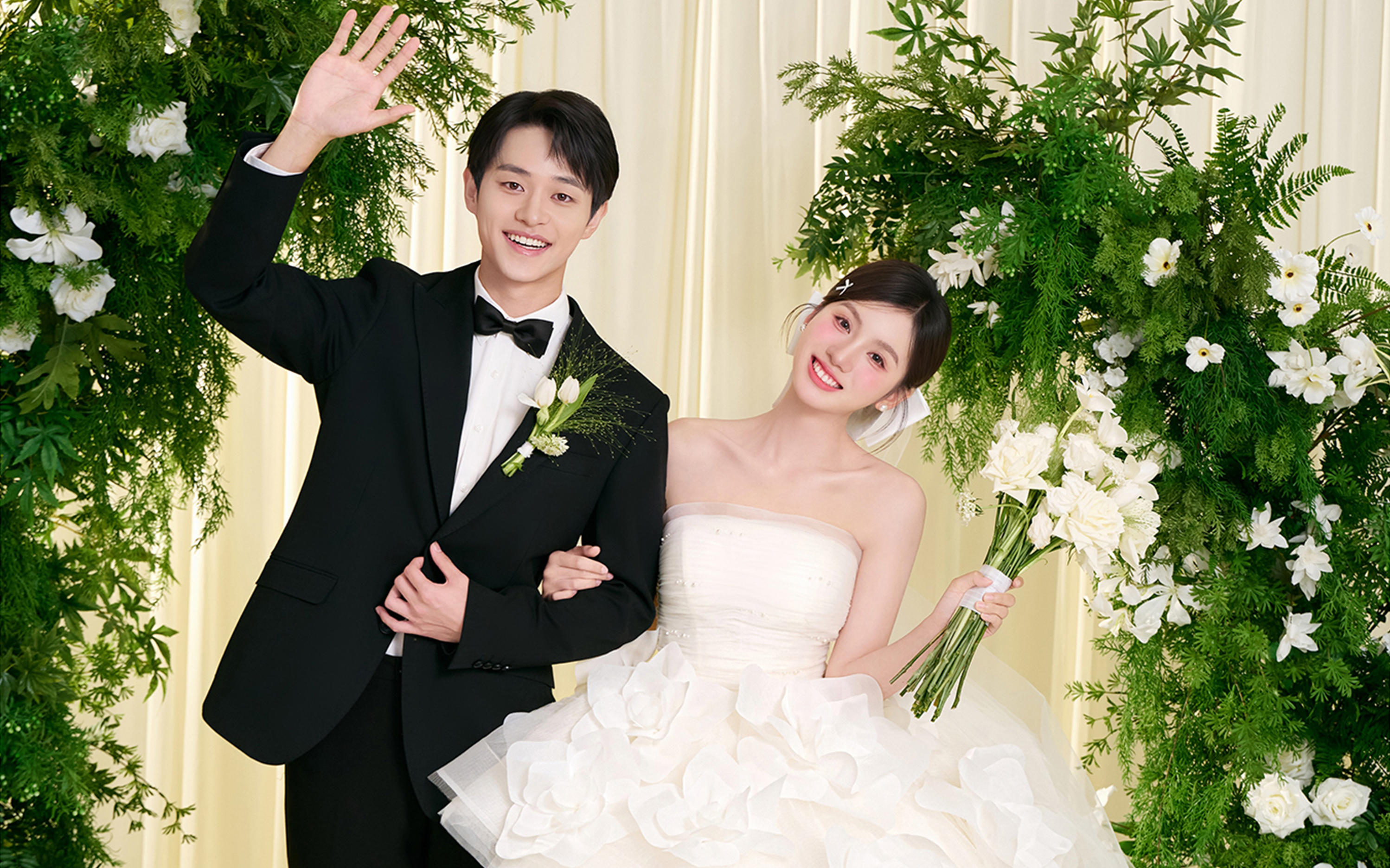 🎉韩系婚纱💒甜度爆表🍃俏皮出圈✨