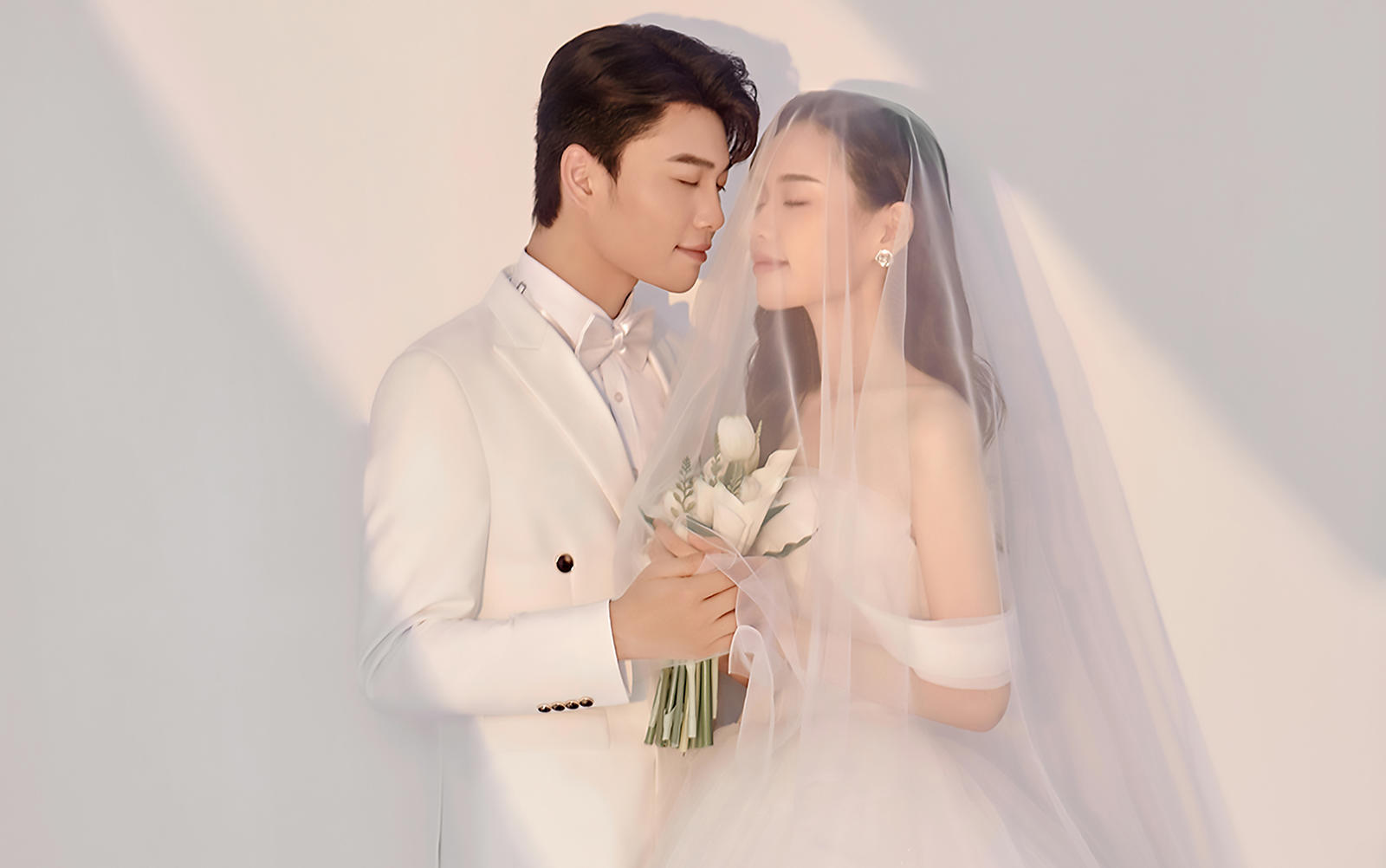 这才是我理想中的光影主纱婚纱照！张张绝 美