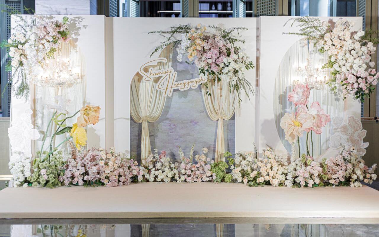 浪漫婚礼定制-粉色简约