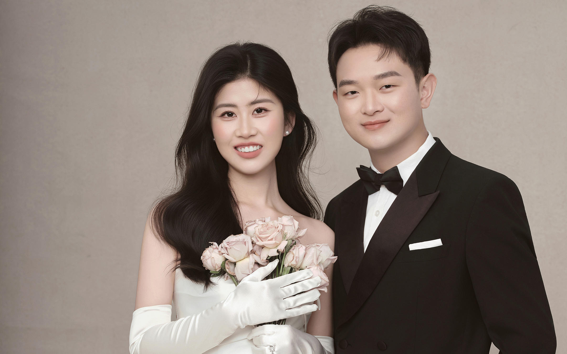 客片，拍到了我的「人生主紗」??尊嘟又韓又高級！