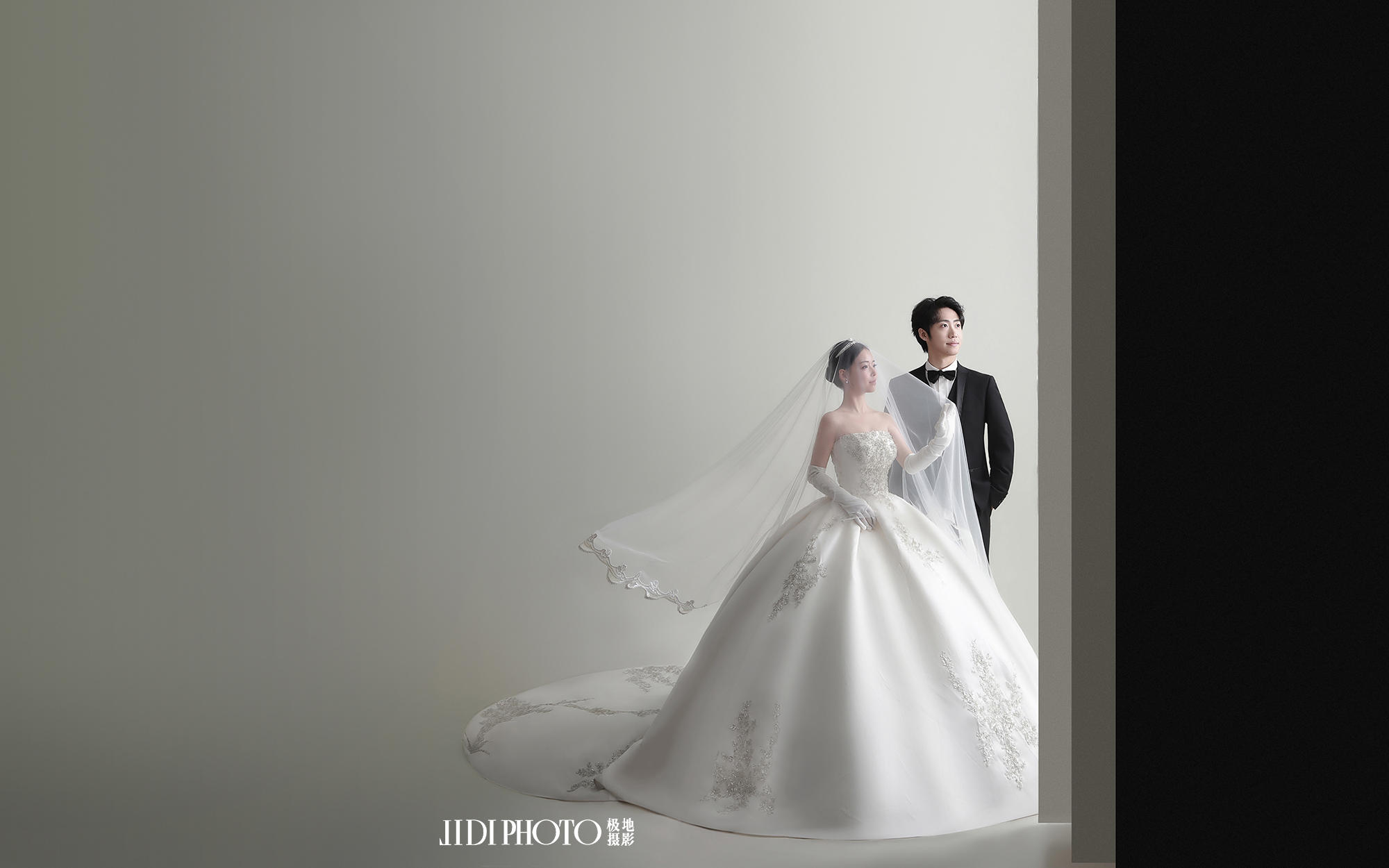 高级简约婚纱照