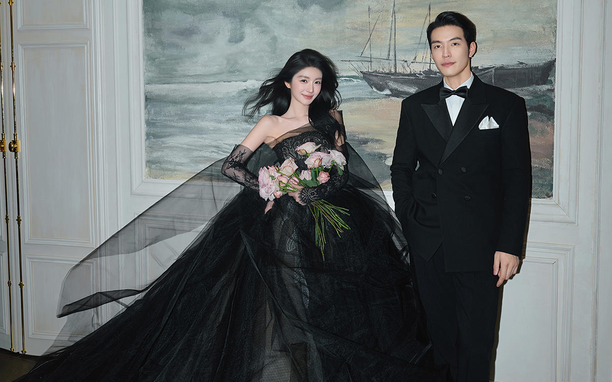 黑紗凝颯 玫瑰藏柔 解鎖甜颯交織的浪漫