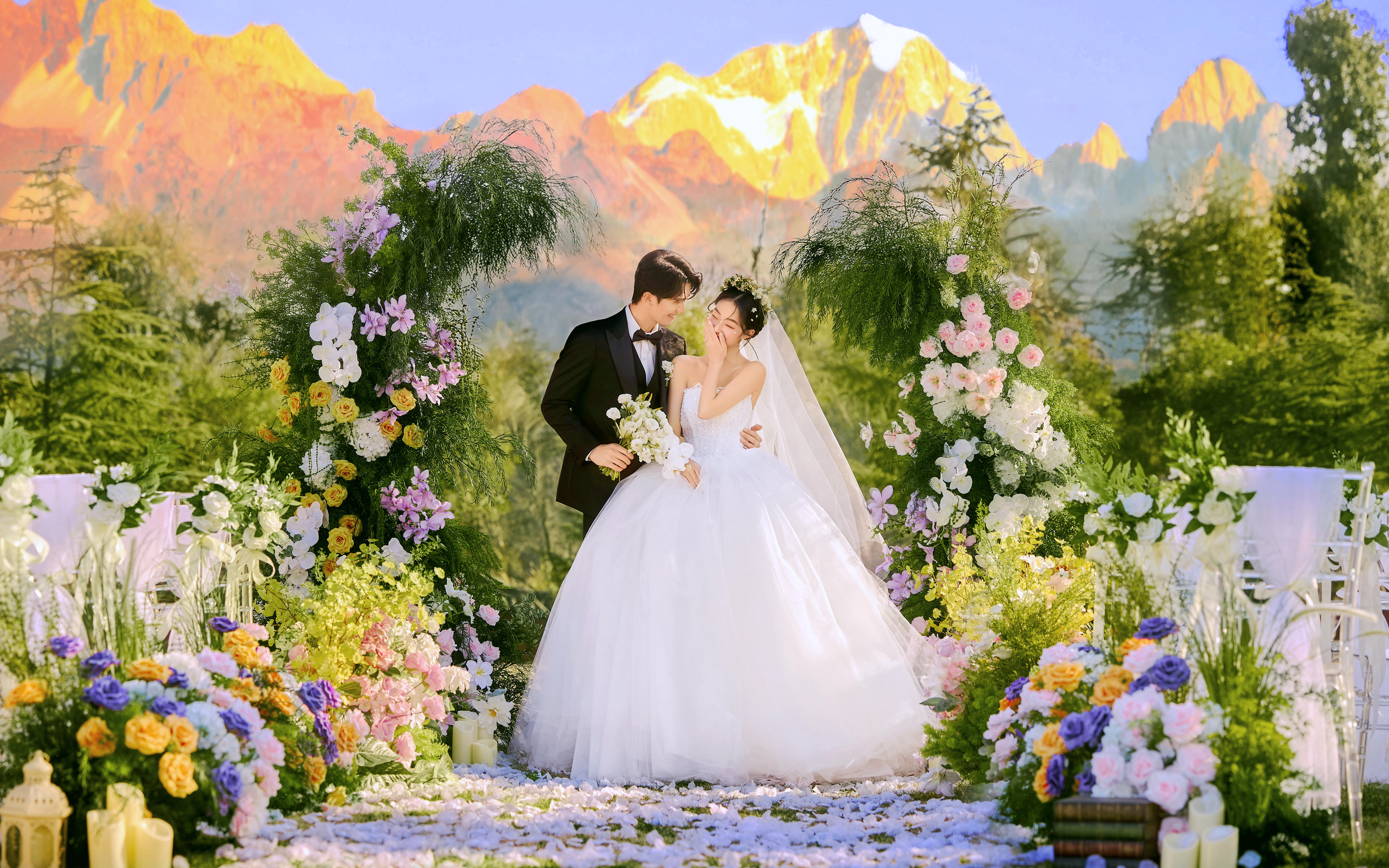 拍??同款??屬于我們的戶外婚禮?