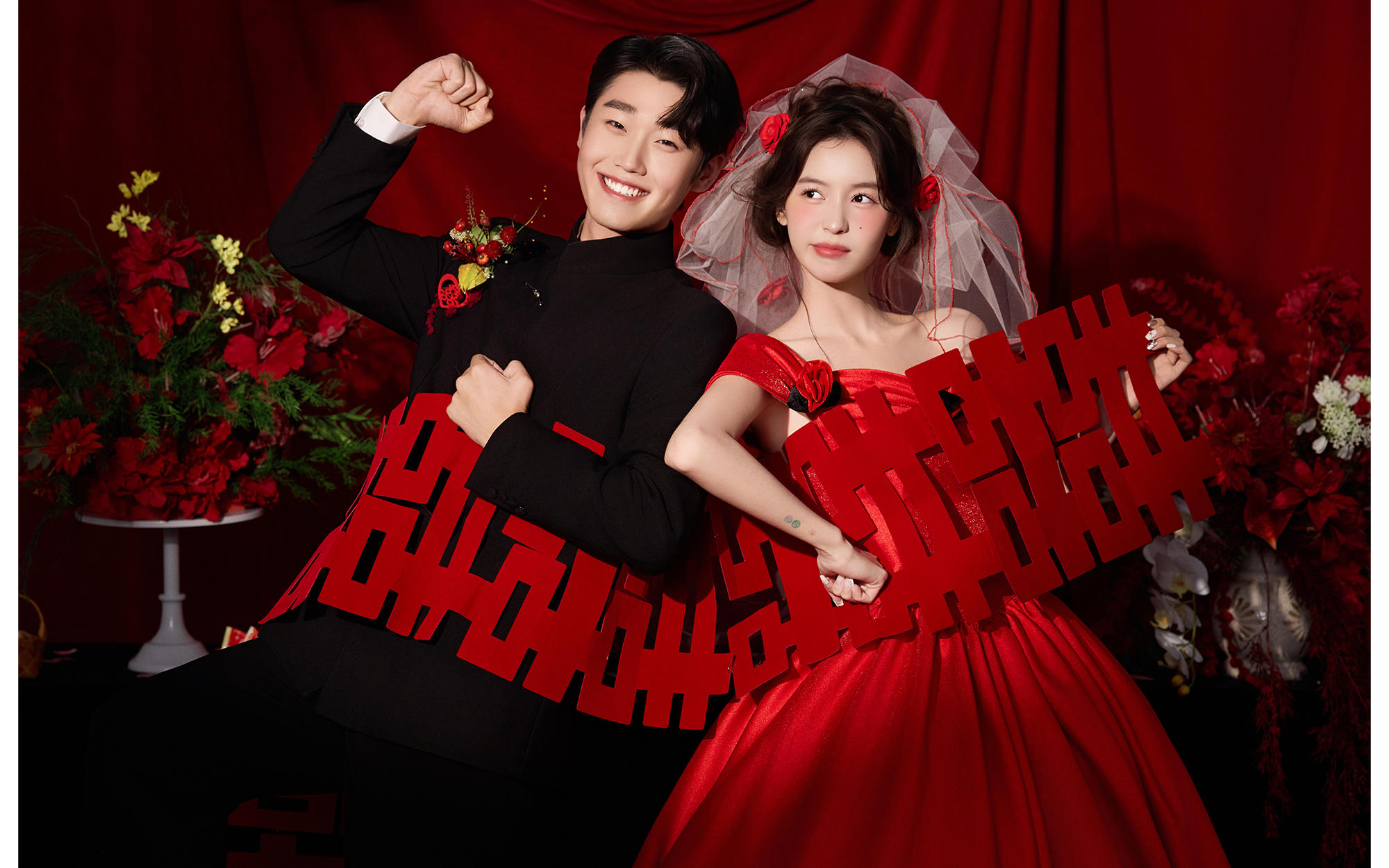 幸福感爆棚的喜嫁婚紗照（家有喜事2.0）
