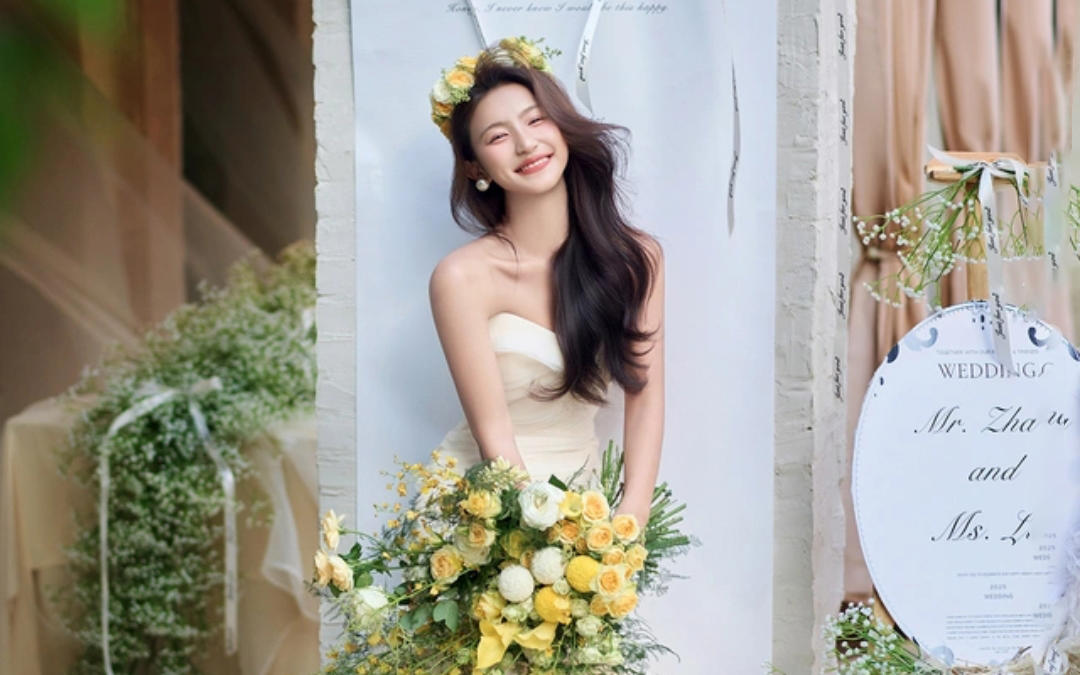 超甜的韓式小清新婚紗照