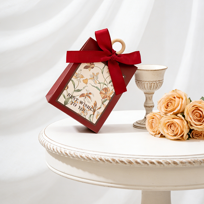 包好发货 成品喜糖套餐简约花卉 喜糖+喜糖盒【成品喜糖不支持退换】