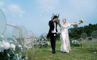 韩风尚 | 在森林草地办一场仪式感的婚纱照