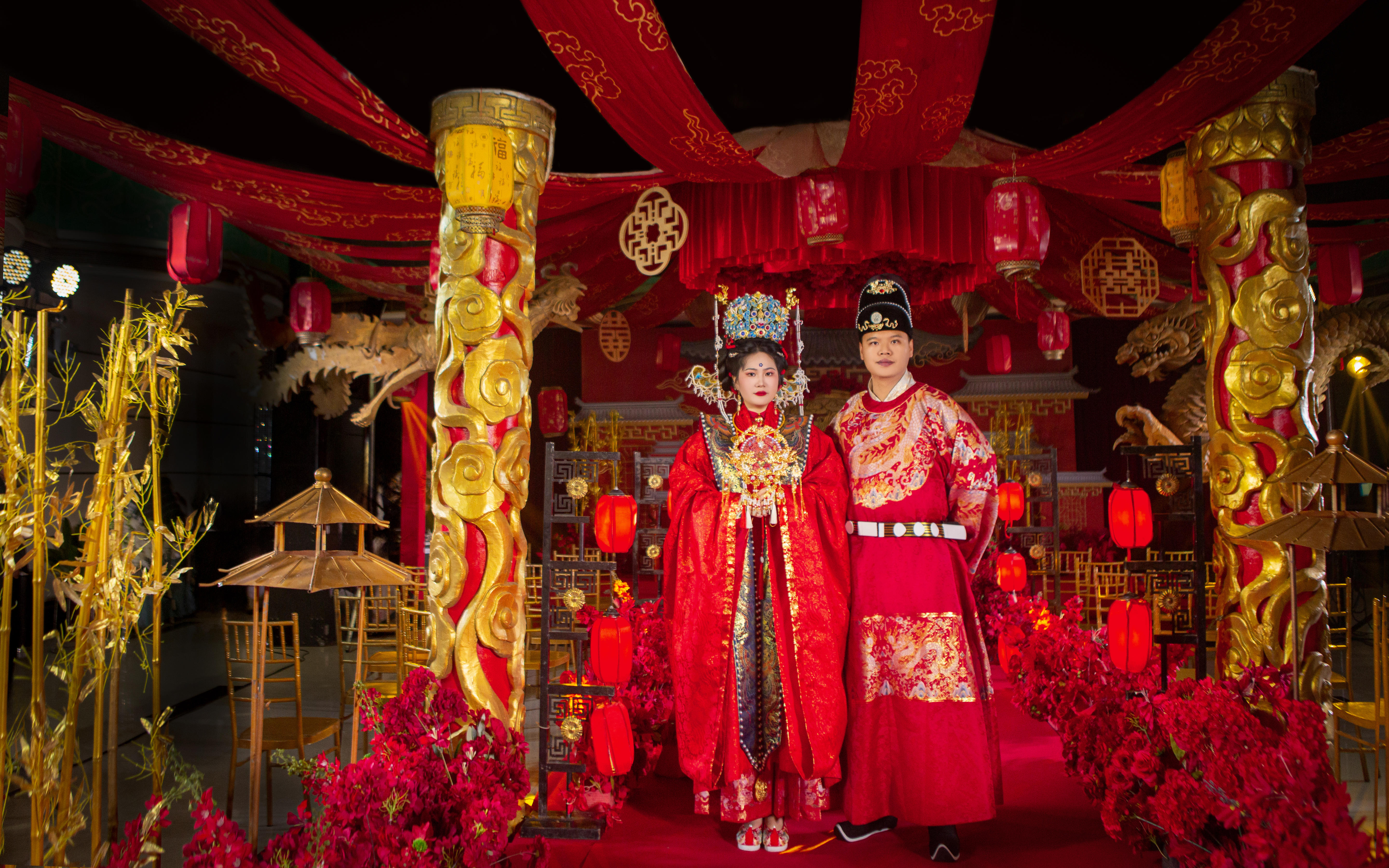 万元预算打造明制汉婚仪典