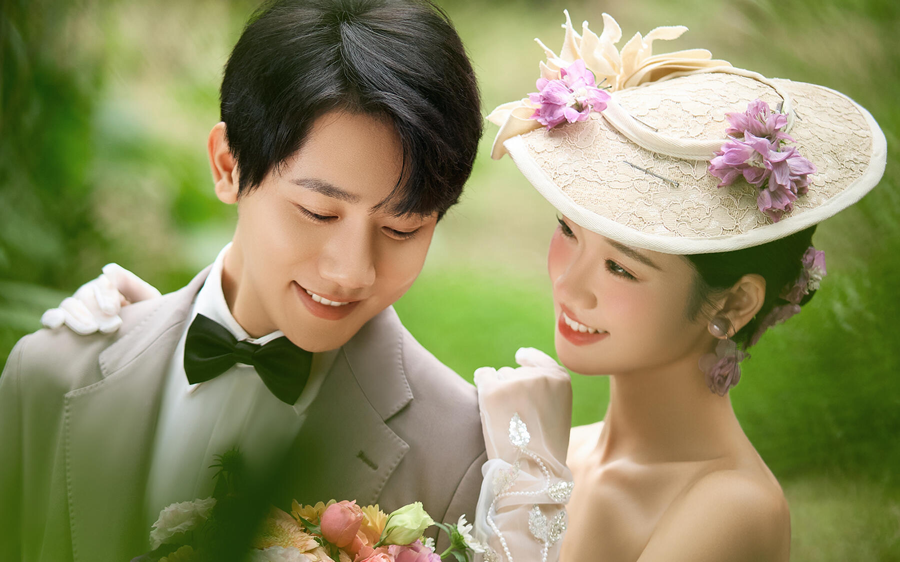 📸森系法式复古婚纱照，浪漫满溢超吸睛💕
