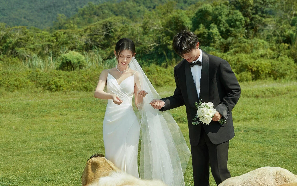 治愈到心坎~4988羊群森系婚纱照
