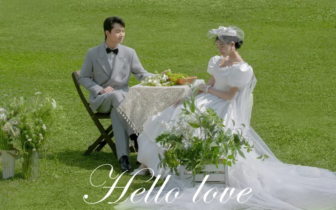 法式草坪婚紗照美成莫奈花園?