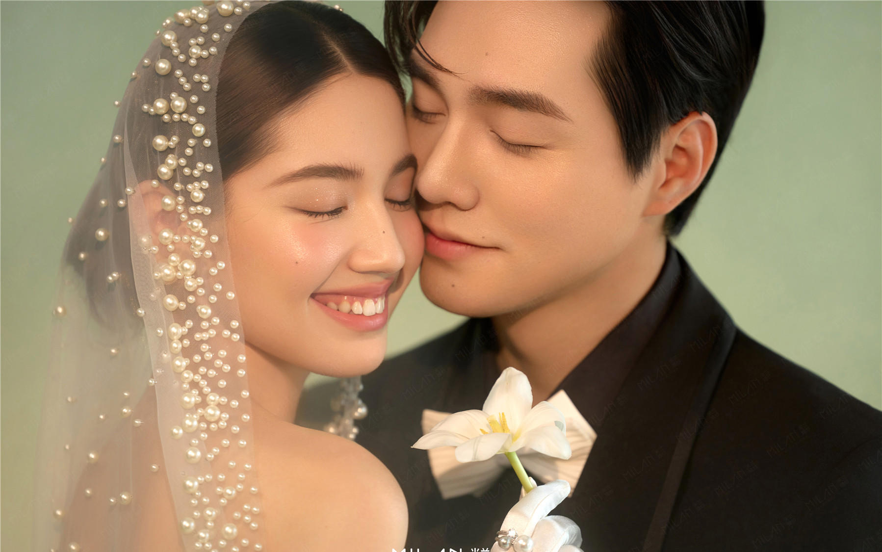 婚纱照一定要拍韩式主纱 高级甜蜜又大气