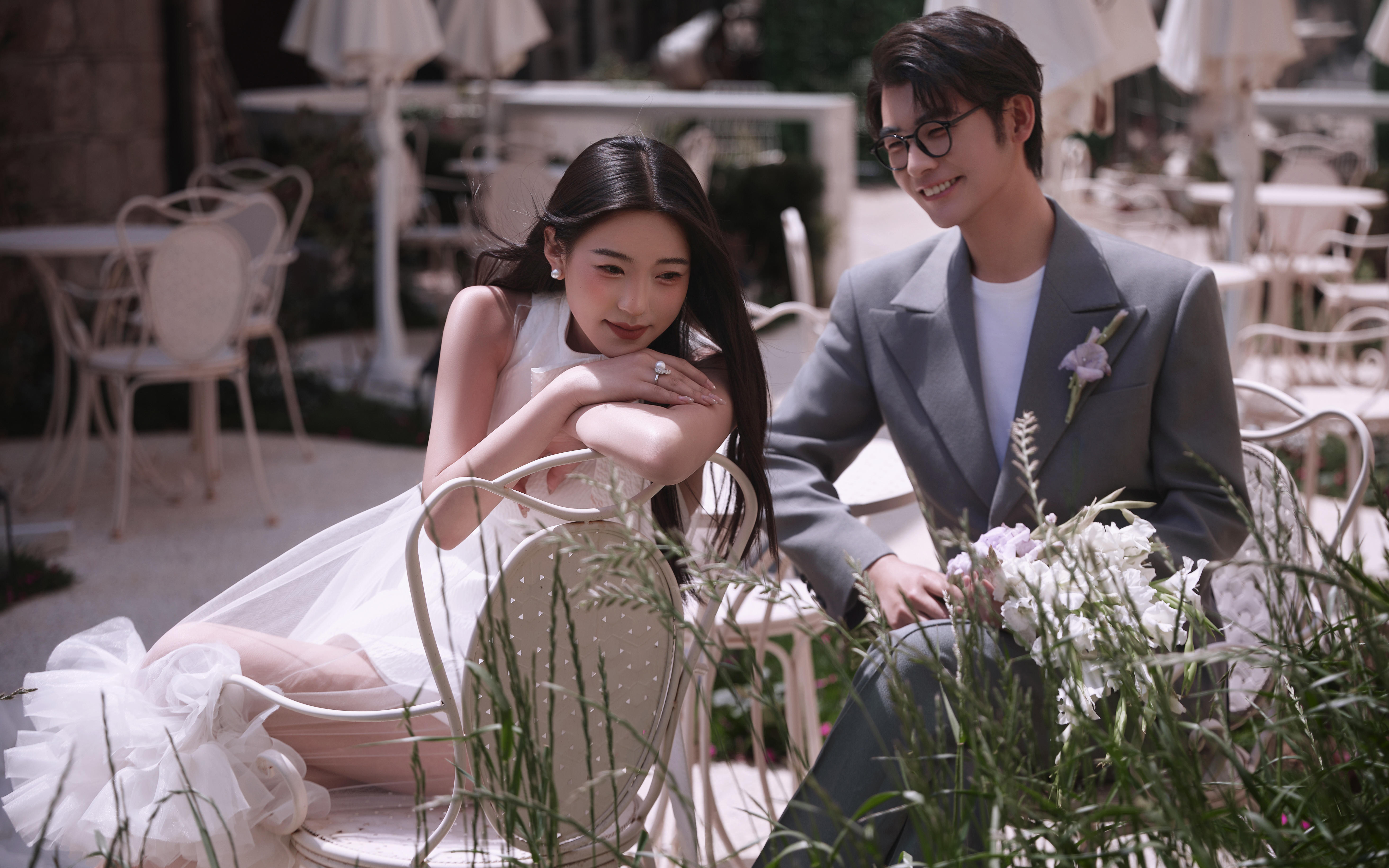 街拍婚照，用小清新滤镜存住日常的甜蜜呀