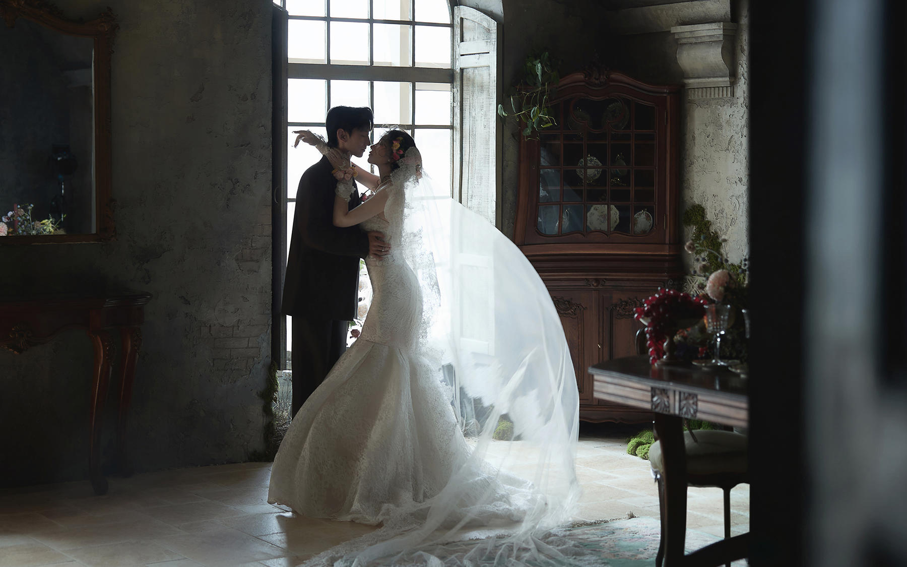 【真实客片】复古婚纱照丨潘峰&聂子言