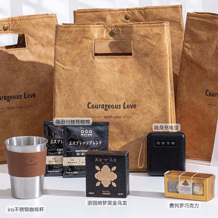 杜邦紙手提袋伴郎高端商務(wù)伴手禮 