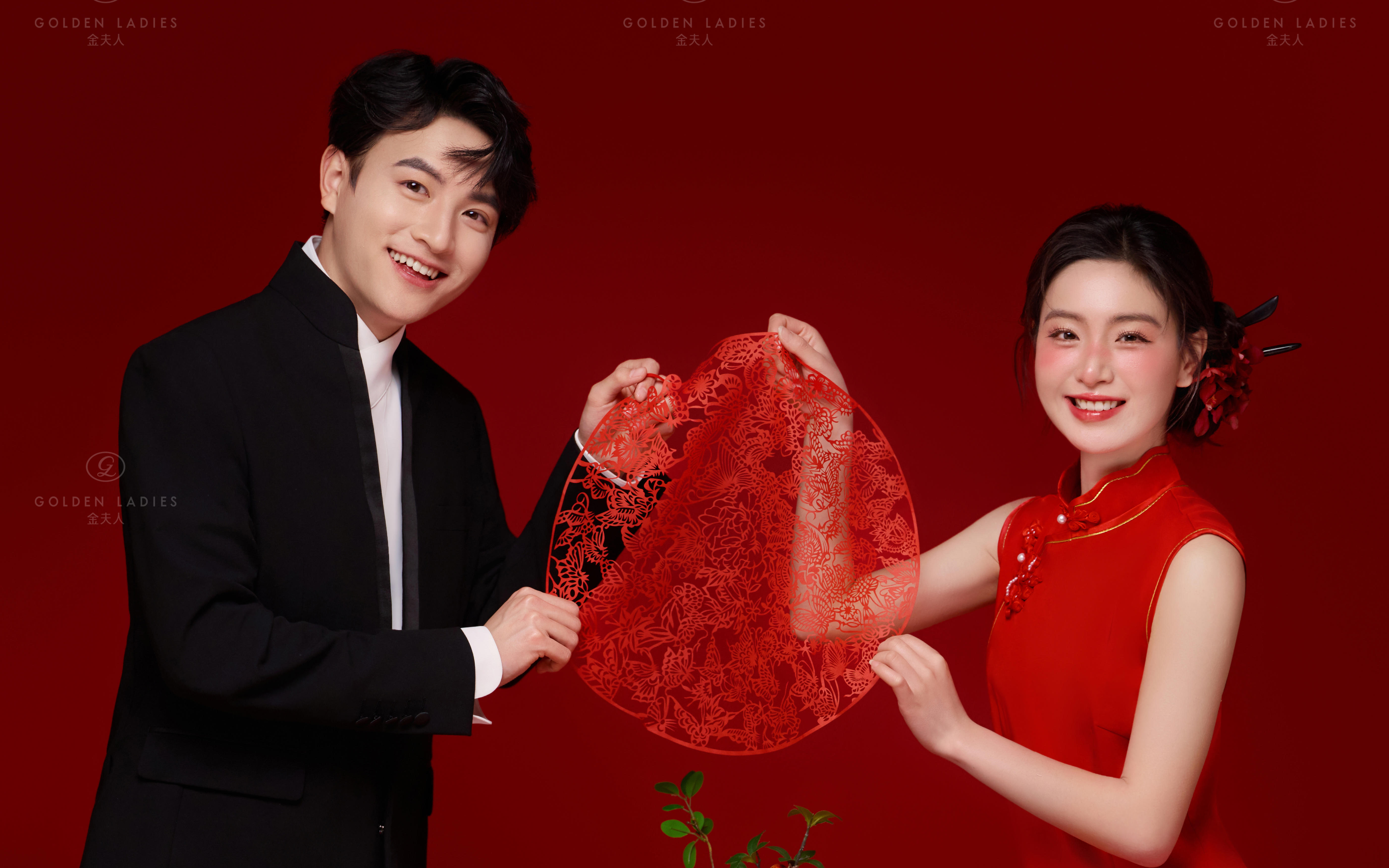 【金夫人】——张张出片的新中式旗袍婚纱照