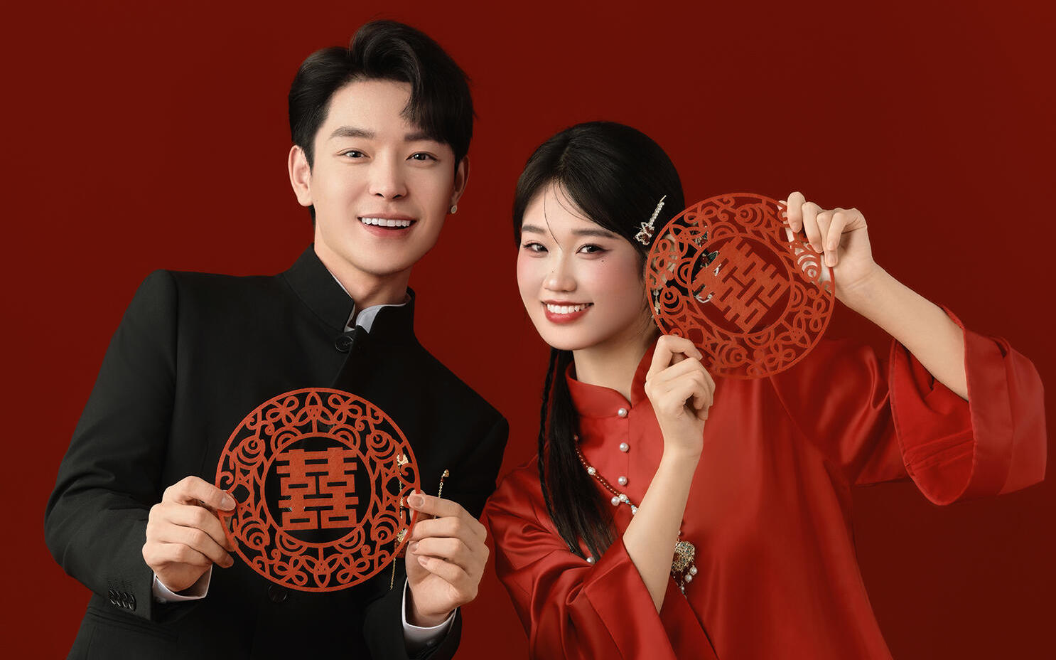 被長輩狠夸 超出片的中式喜嫁婚紗照