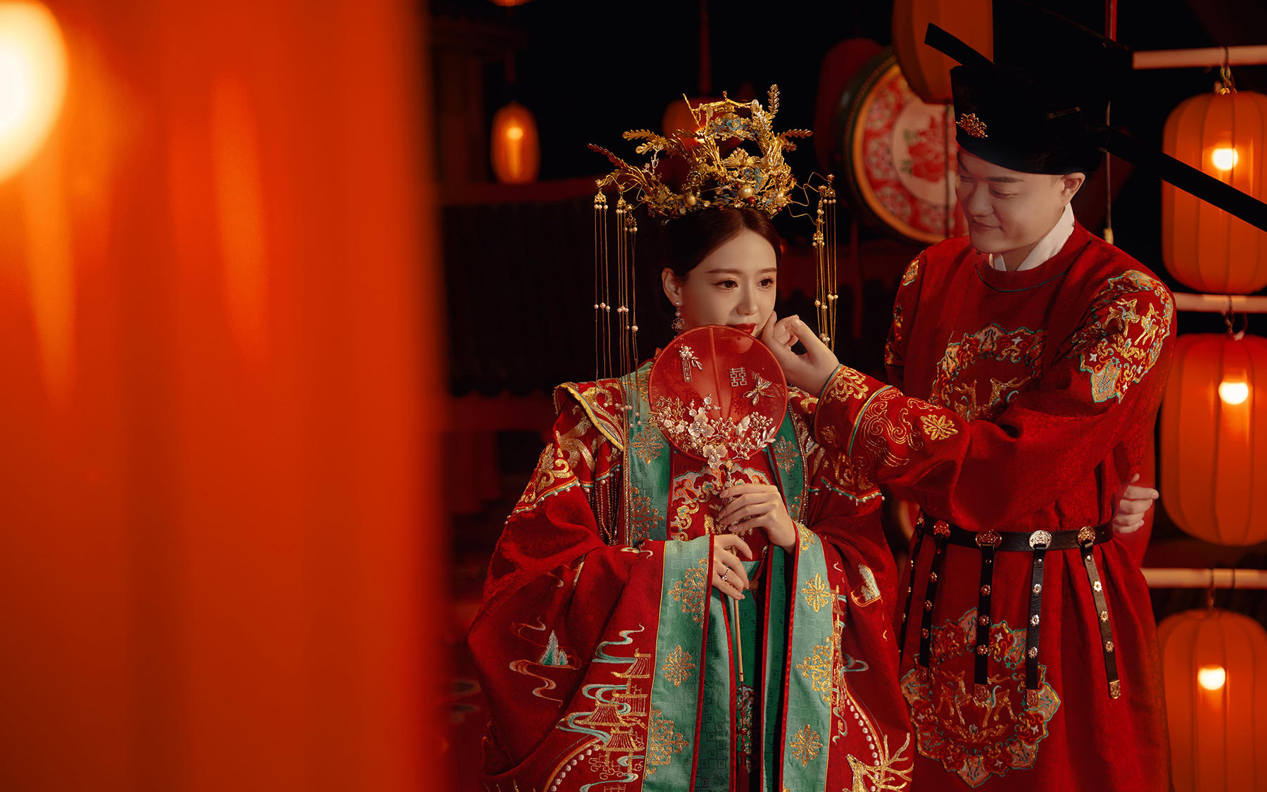 逢人就夸的中式汉服婚纱照！！！