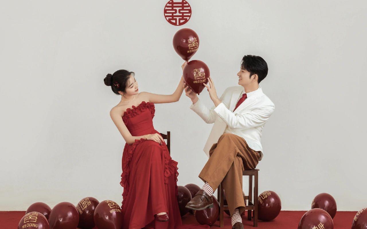 喜嫁添彩！甜蜜婚影绽吉祥✨