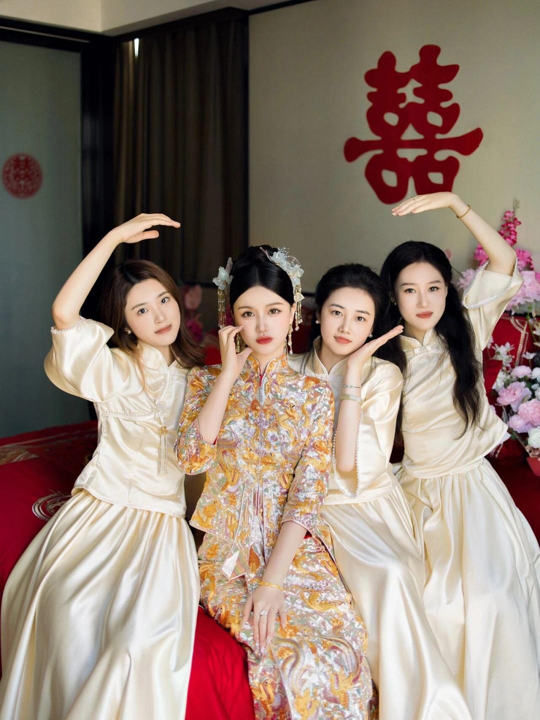 充滿了古典與文化底蘊(yùn)的漢服婚禮！