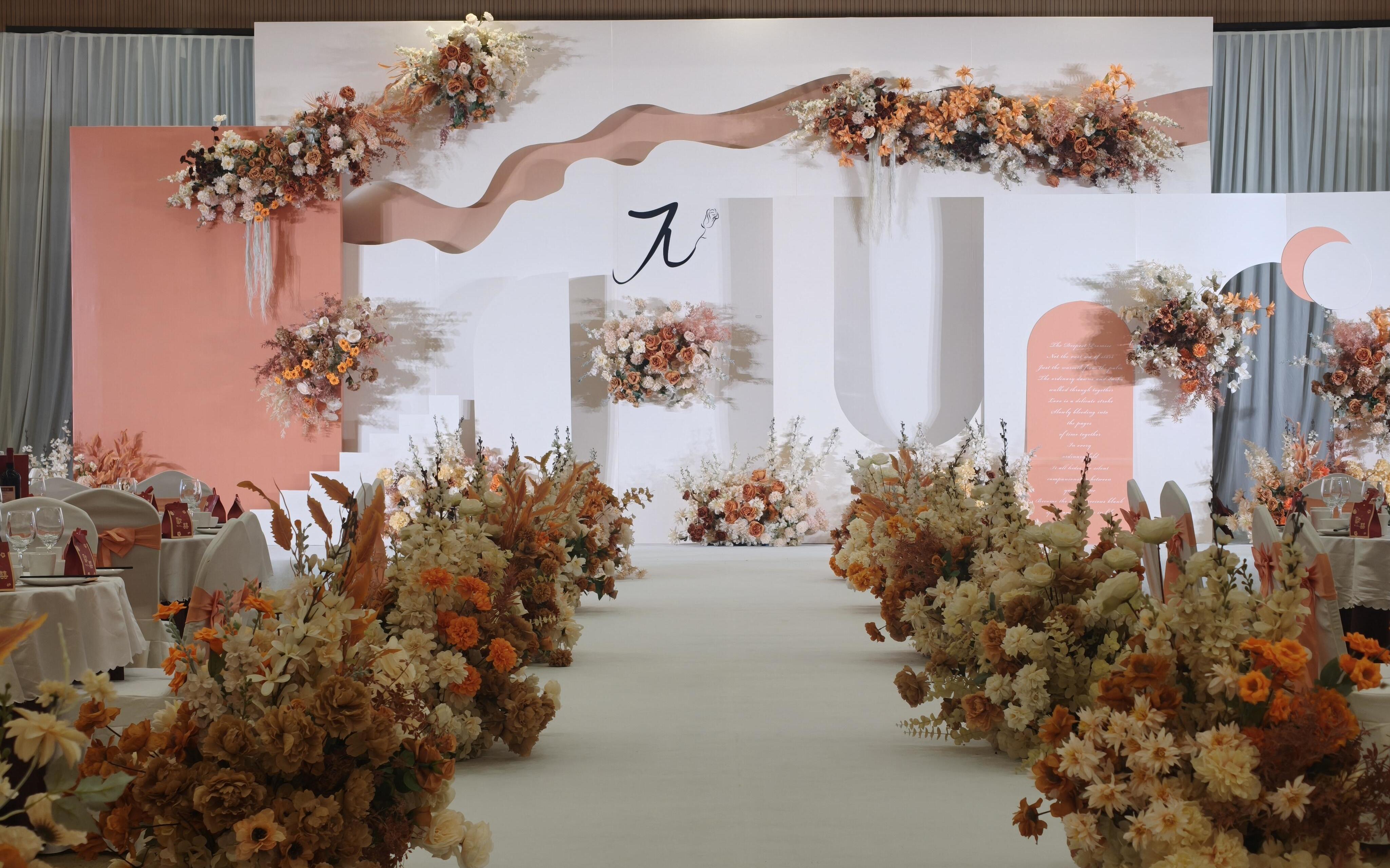 浪漫婚礼定制-莫兰迪色系