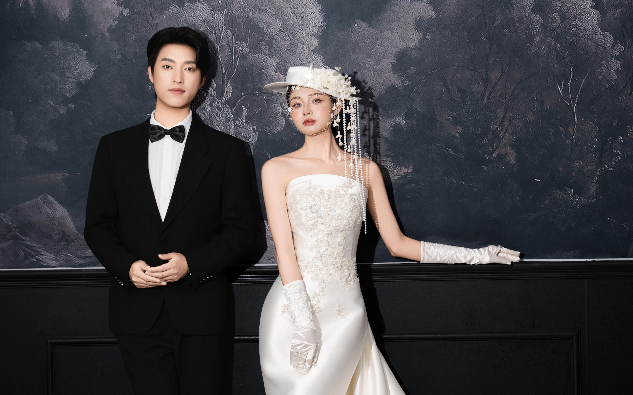 内景 l 值得细品的复古油画婚纱照✨直接美出圈