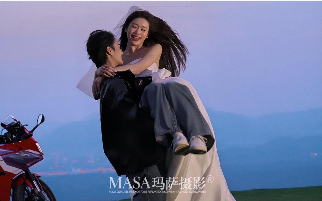 这才是我想要的生命力婚纱照