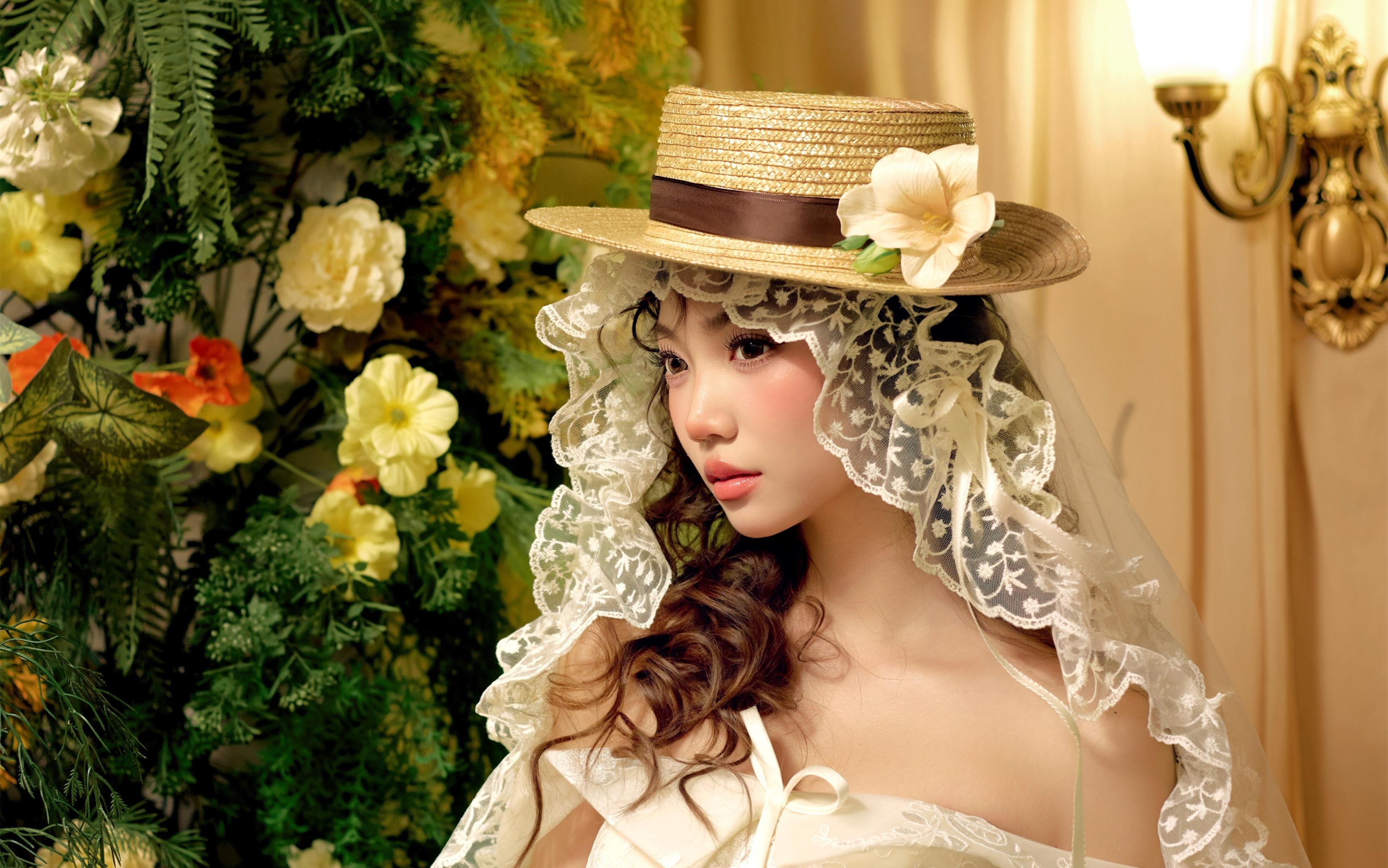 法式浪漫花房婚紗照