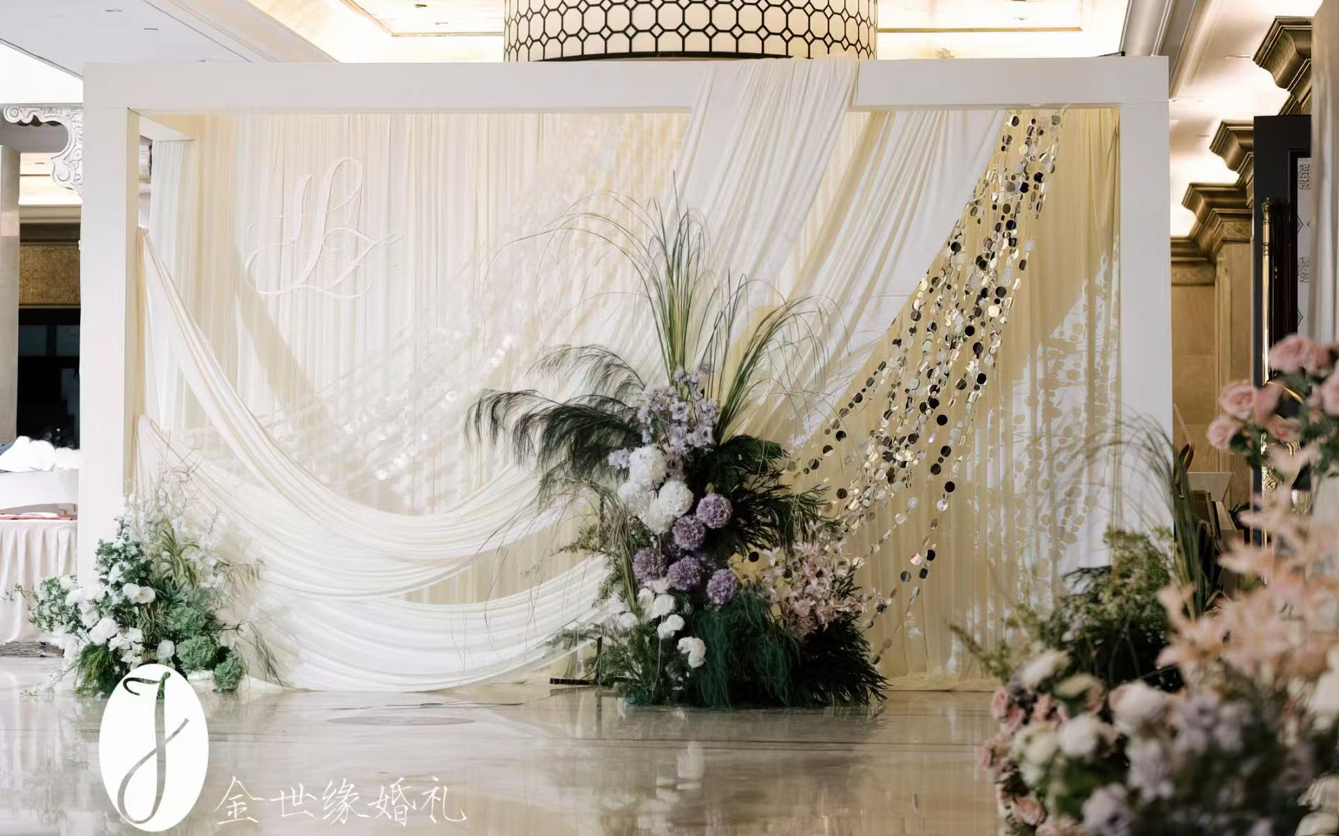 金世缘|韩系自然系布幔婚礼