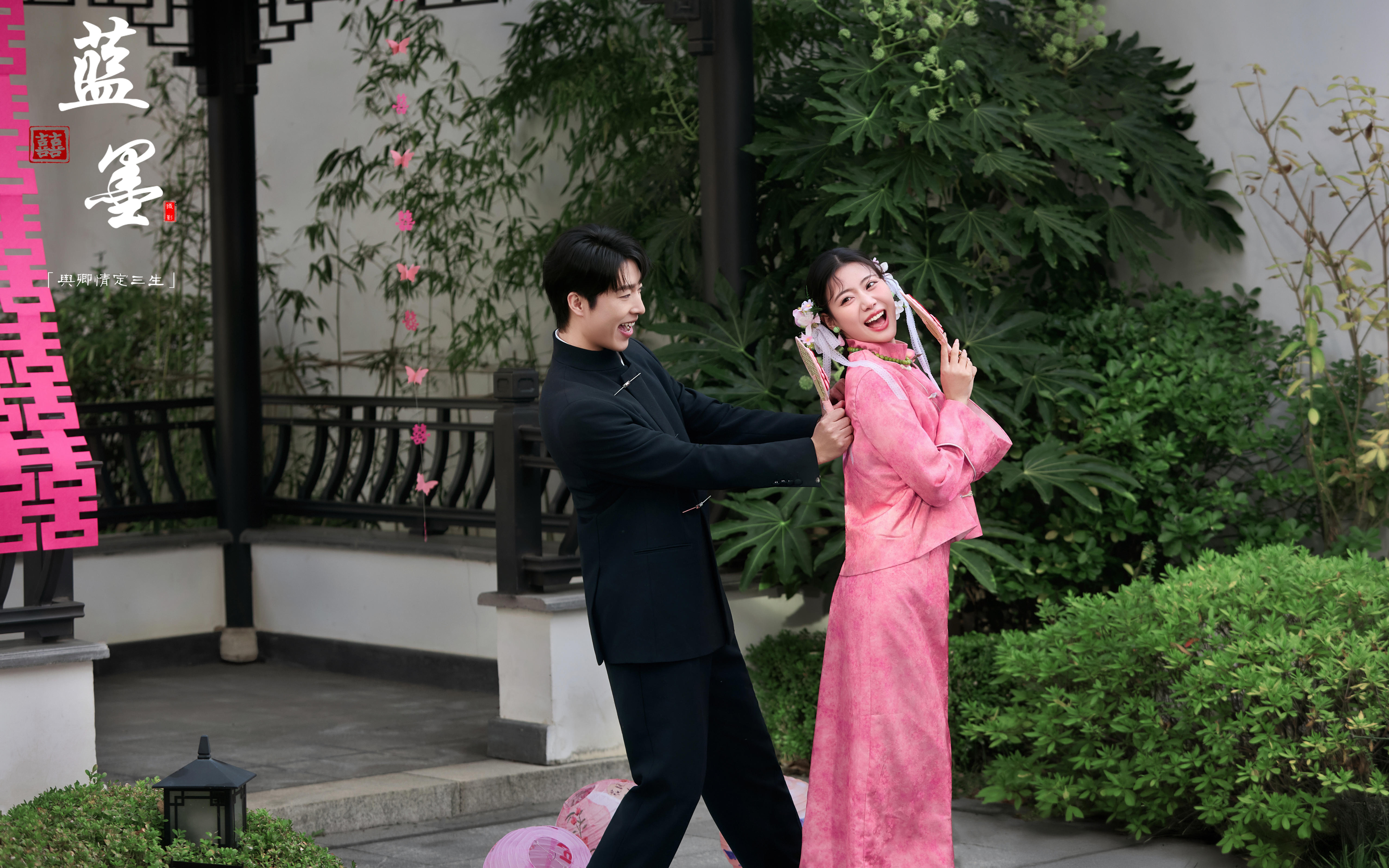 甜妹统治区！少女感新中式婚纱照太可爱啦！