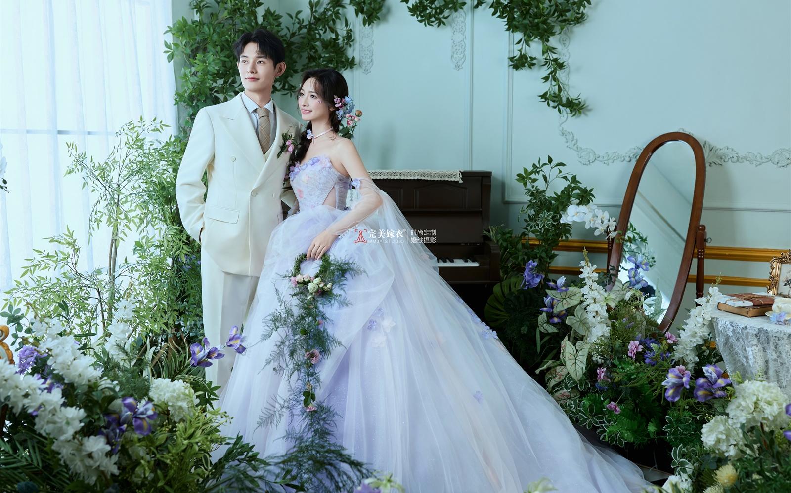 【法式花房】少女心爆棚的花房婚紗照