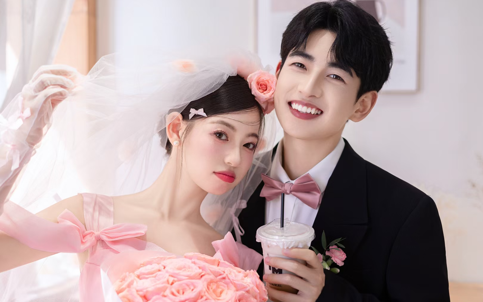 复古韩式 典雅婚纱照