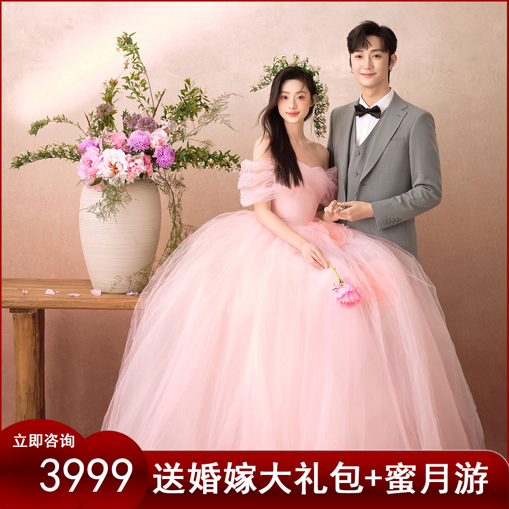 【輕甜韓式】韓式極簡婚紗照+風格任選+限時福利