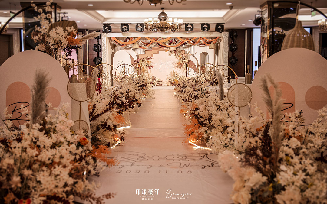 印派薇汀|莫兰迪橙色系婚礼