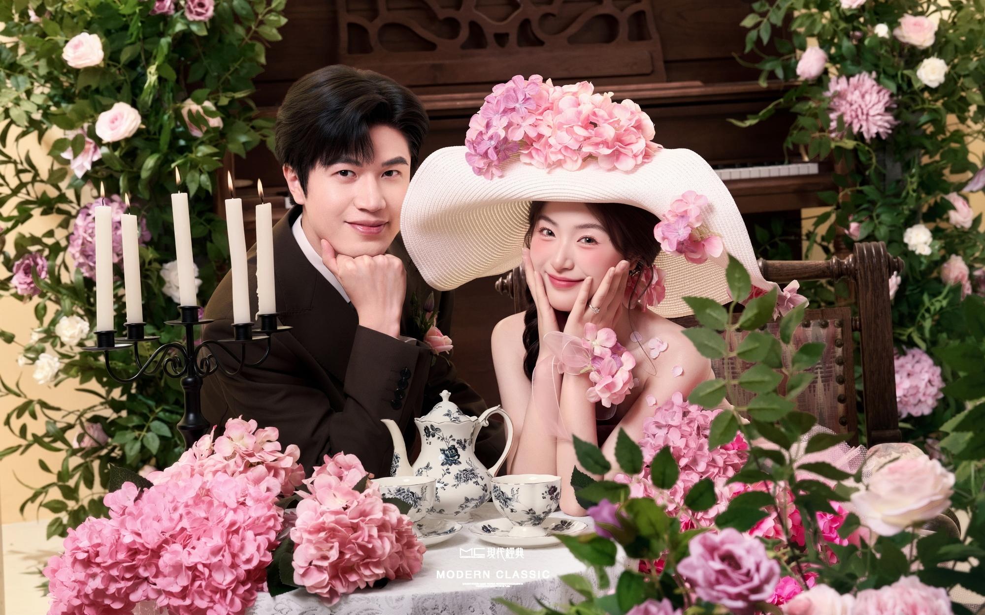 美到窒息！法式復古油畫婚紗照氛圍感的神