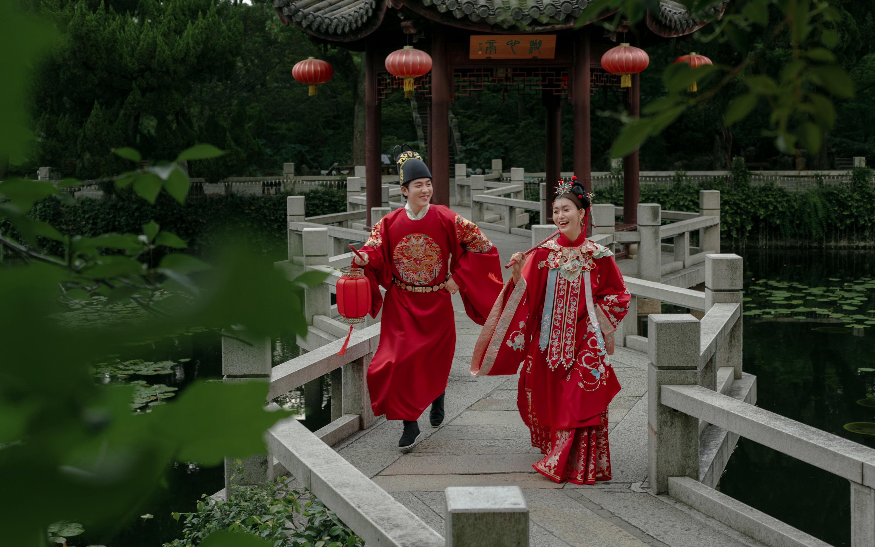 中式园林=明制汉服