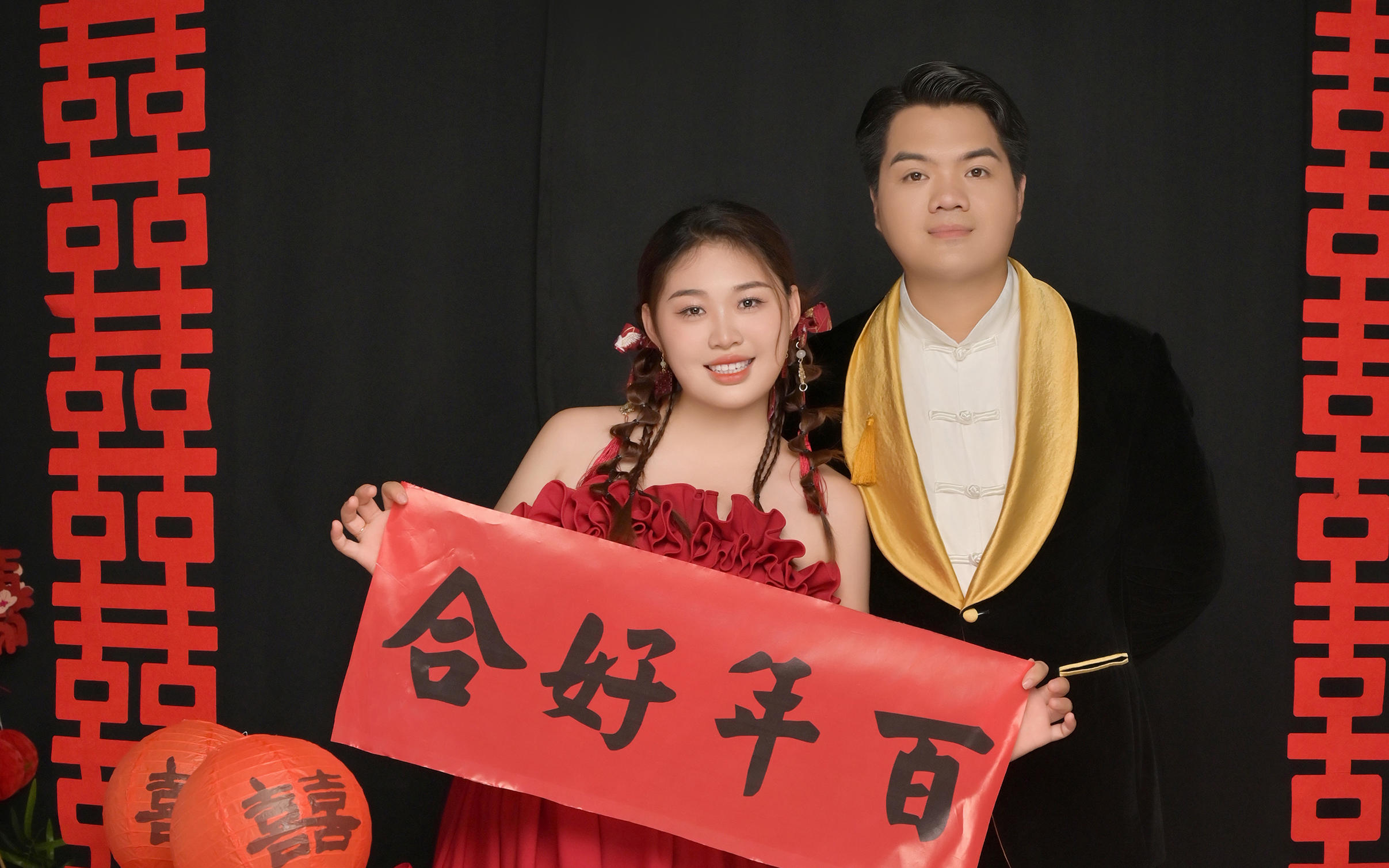 統(tǒng)一全家人審美的室內(nèi)喜嫁風婚紗照來啦