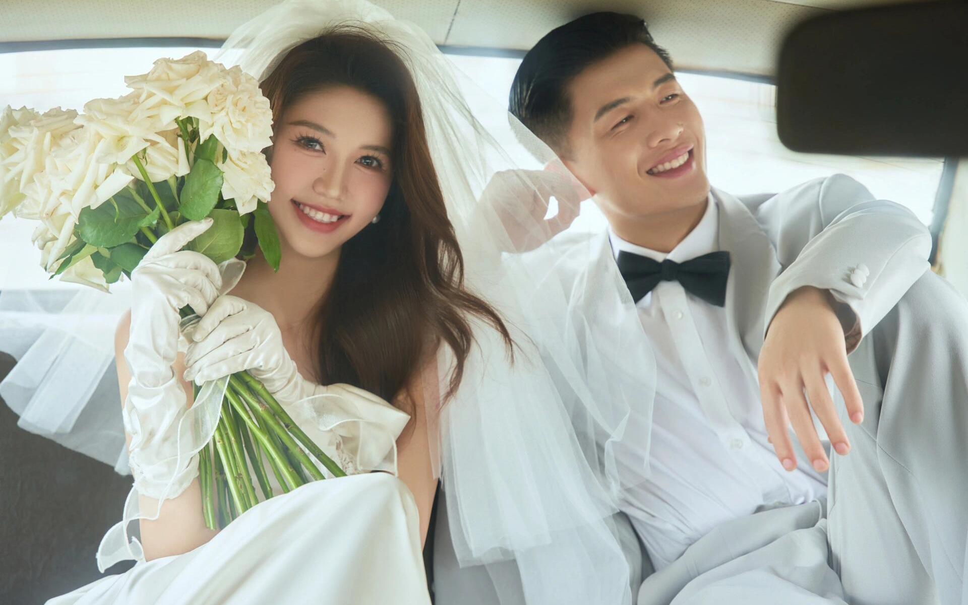 把白鸽🕊️拍进婚纱照里，成片也太浪漫啦